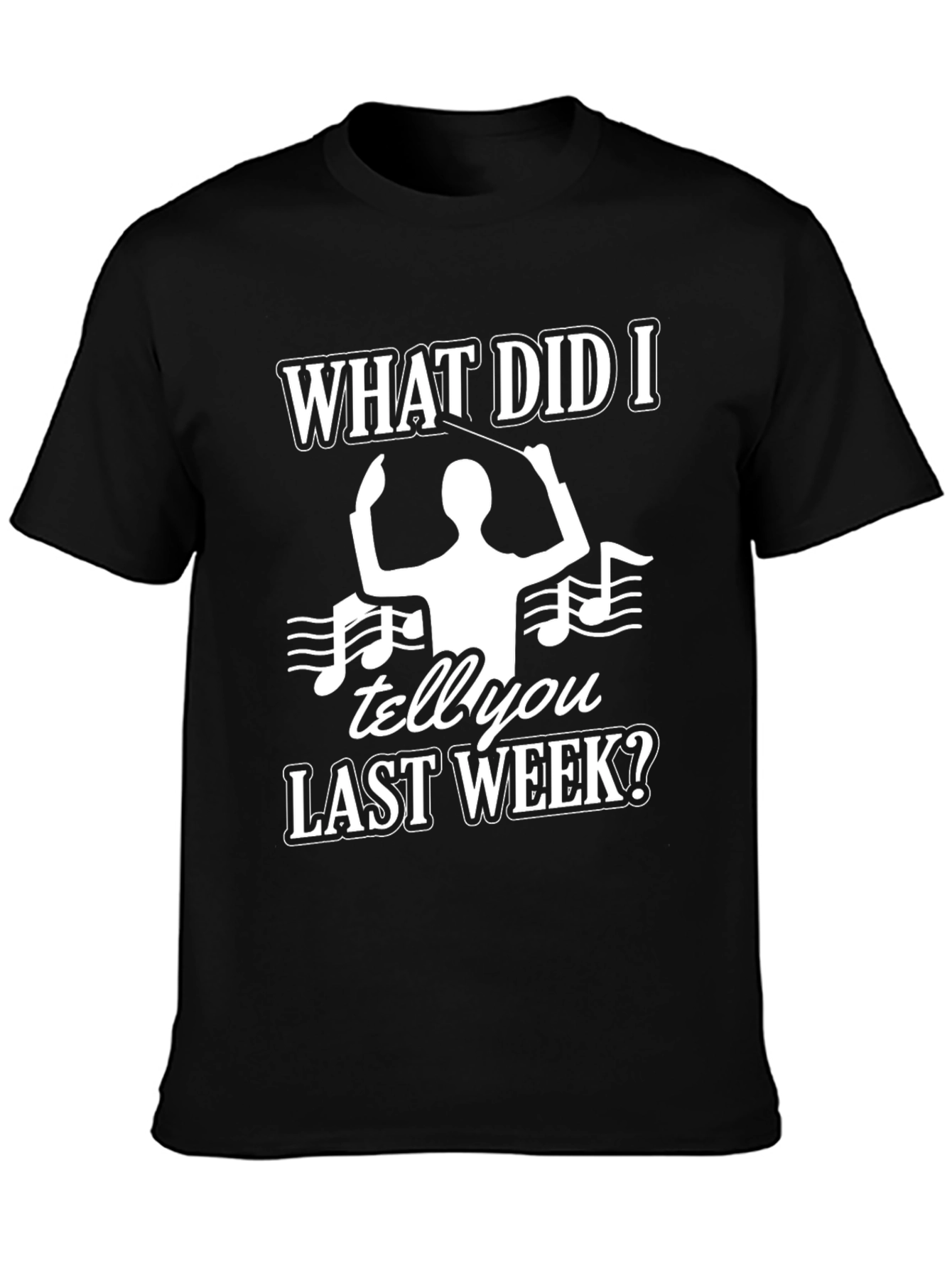 Orchestra Conductor Music Lover Black T-Shirt