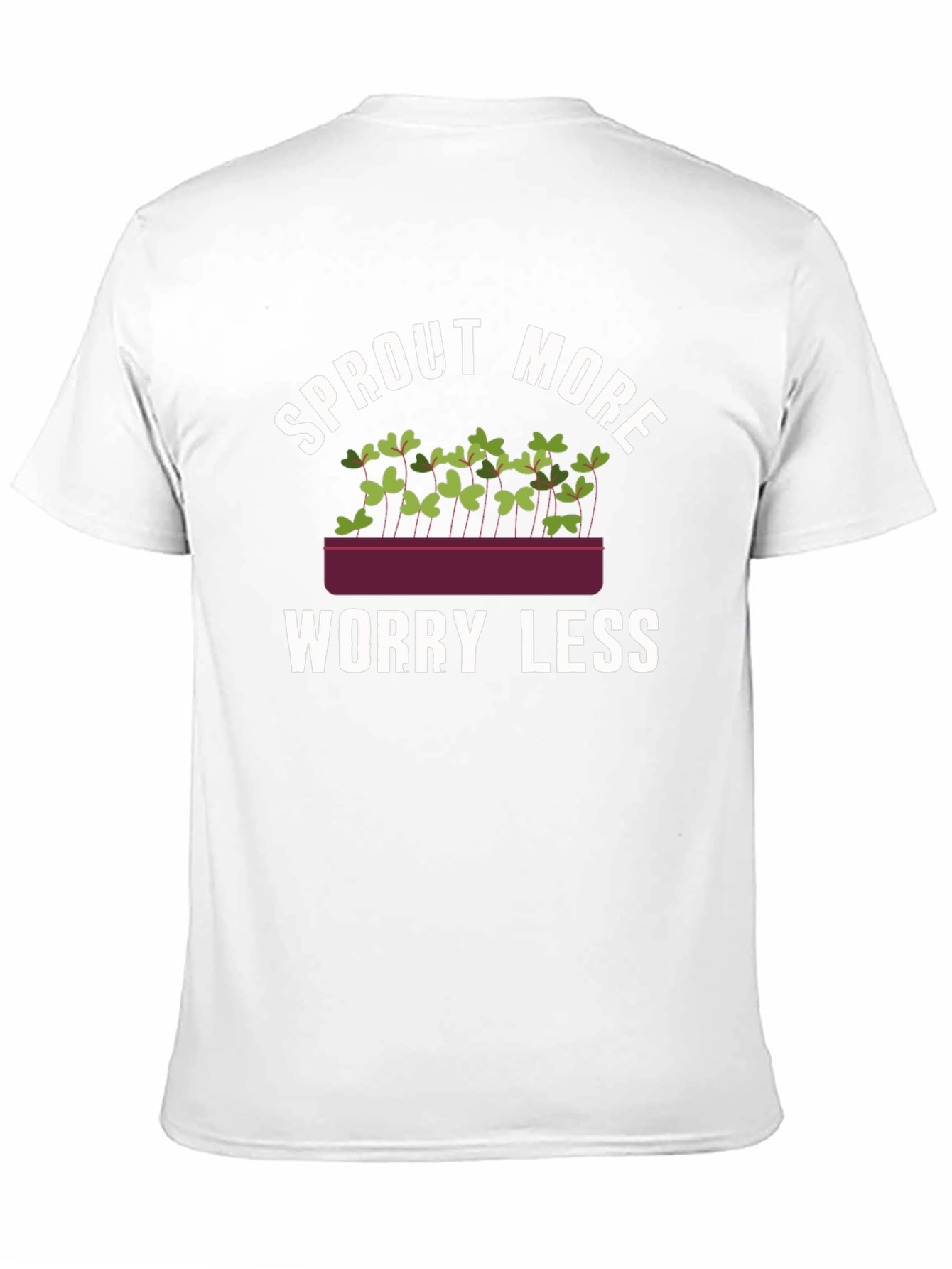 Sprout More Worry Less Graphic Tee