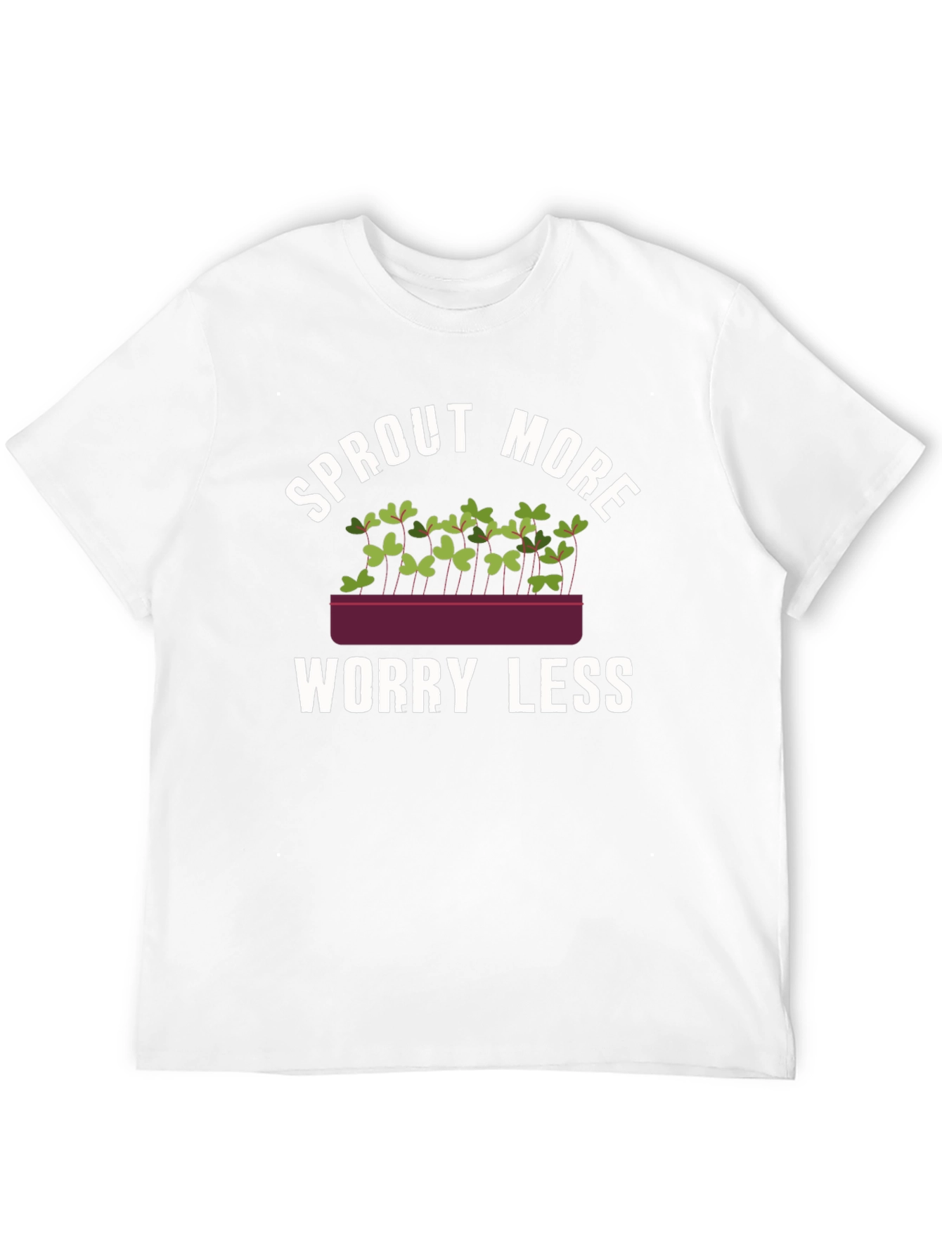 Sprout More Worry Less Graphic Tee