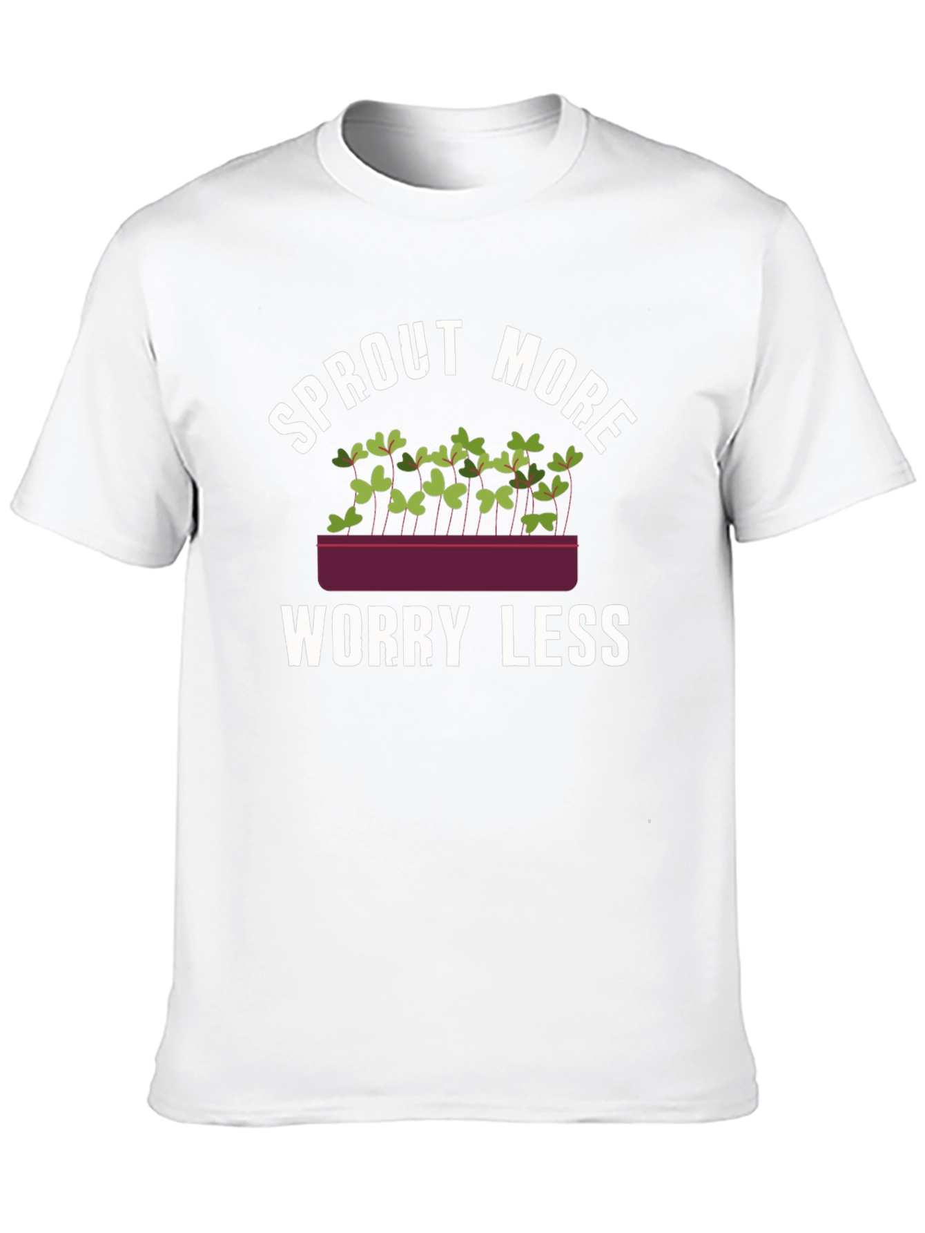 Sprout More Worry Less Graphic Tee