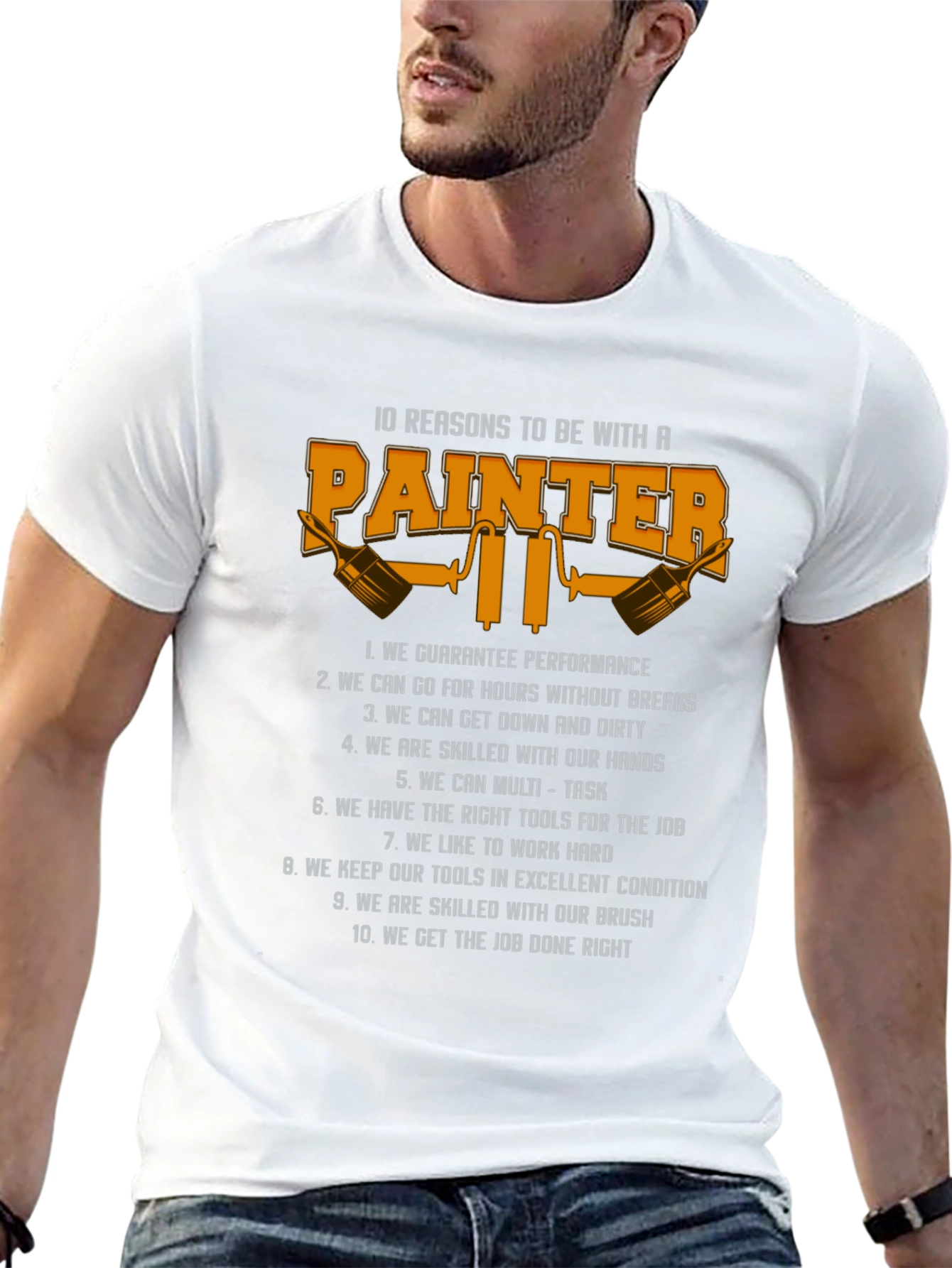 Painter Reasons Graphic Tee - Black