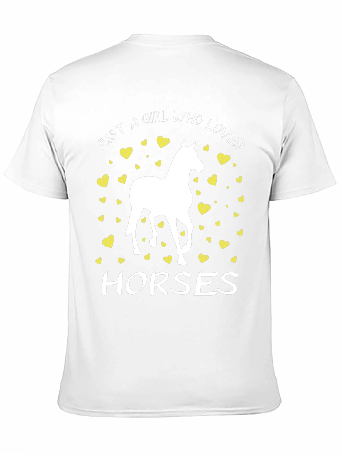 Girl Who Loves Horses T-Shirt