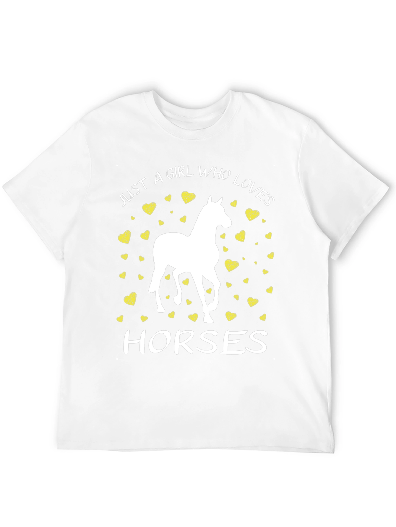 Girl Who Loves Horses T-Shirt
