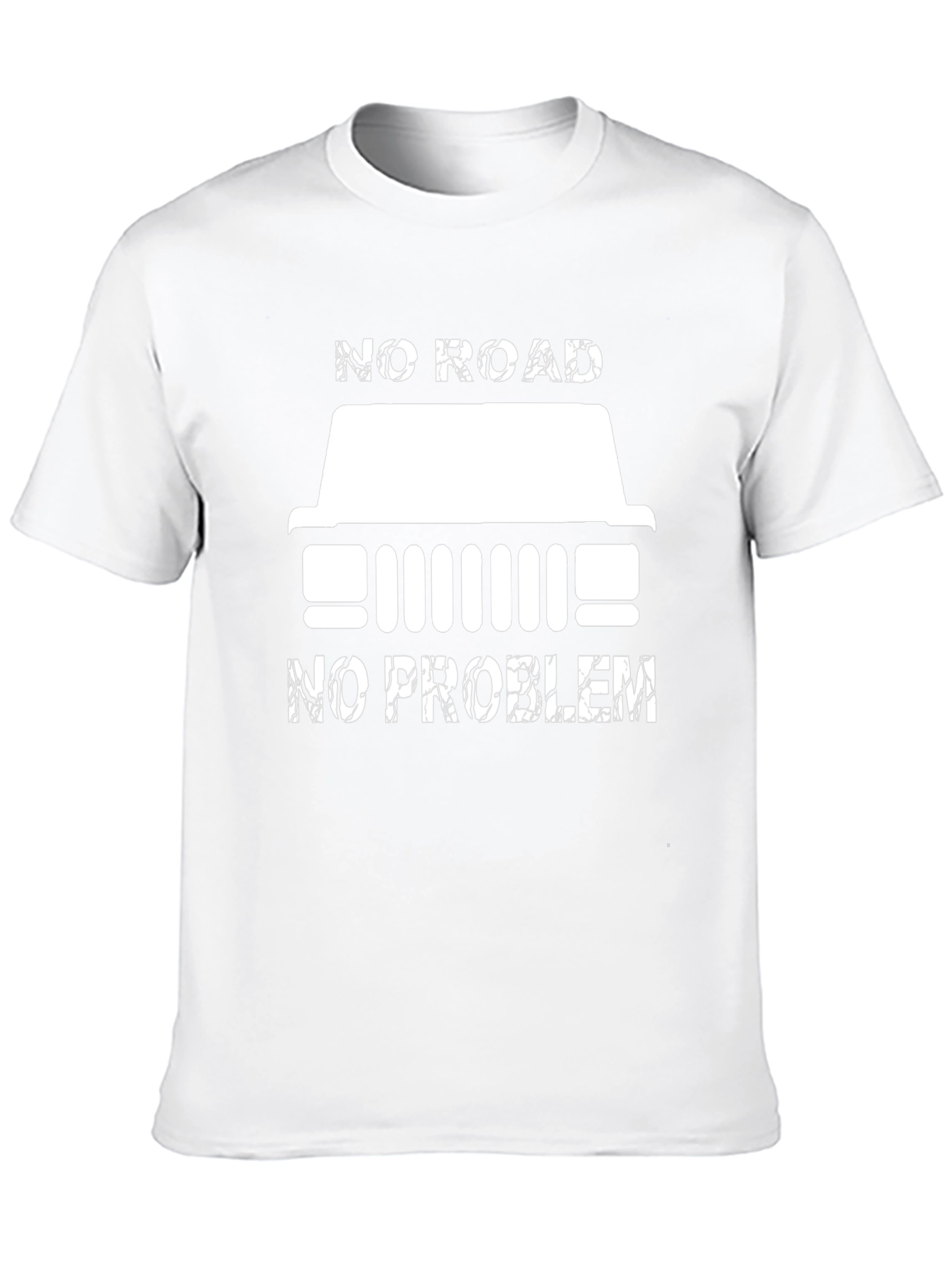 No Road No Problem T-Shirt Jeep Offroad