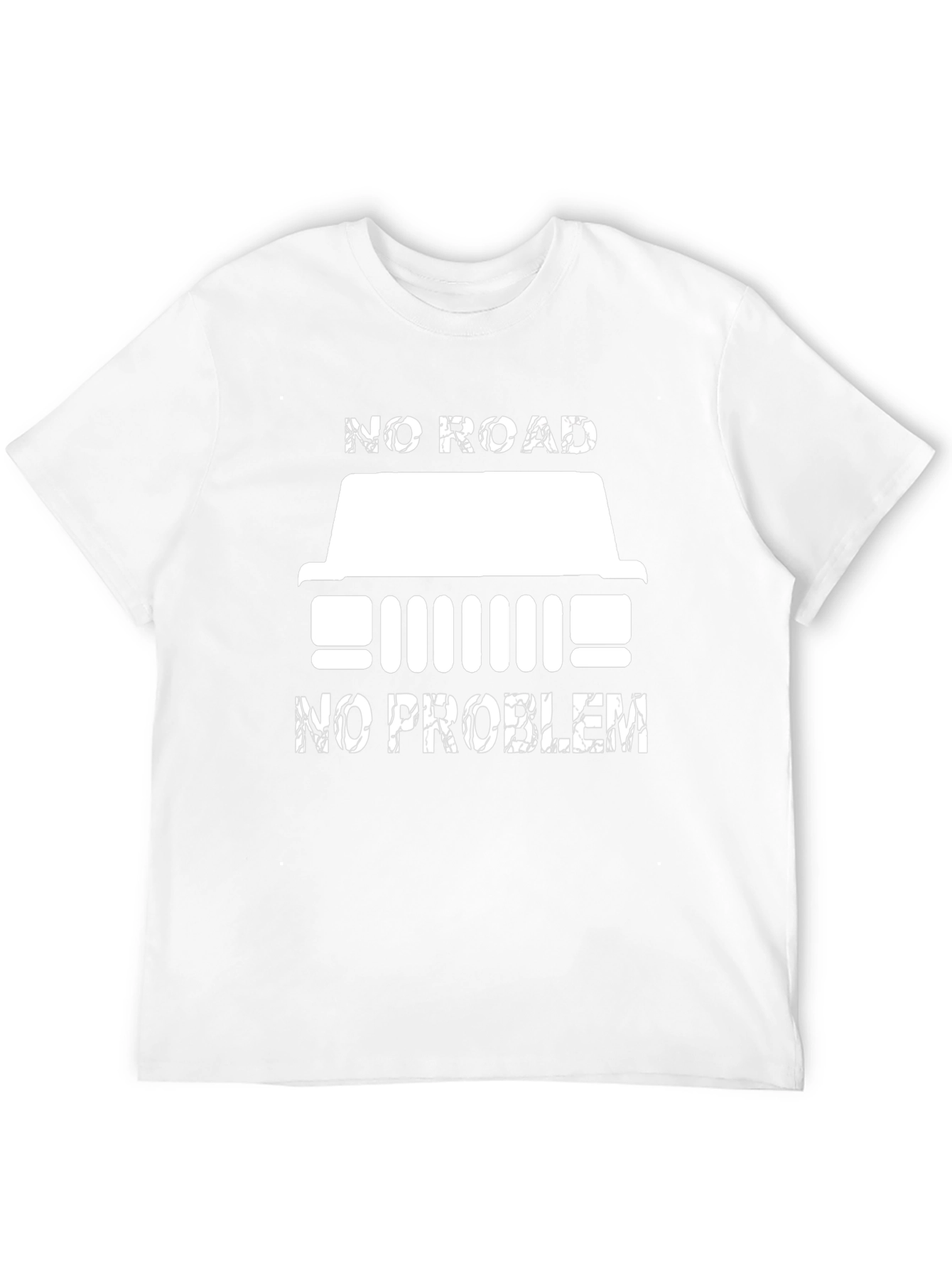 No Road No Problem T-Shirt Jeep Offroad