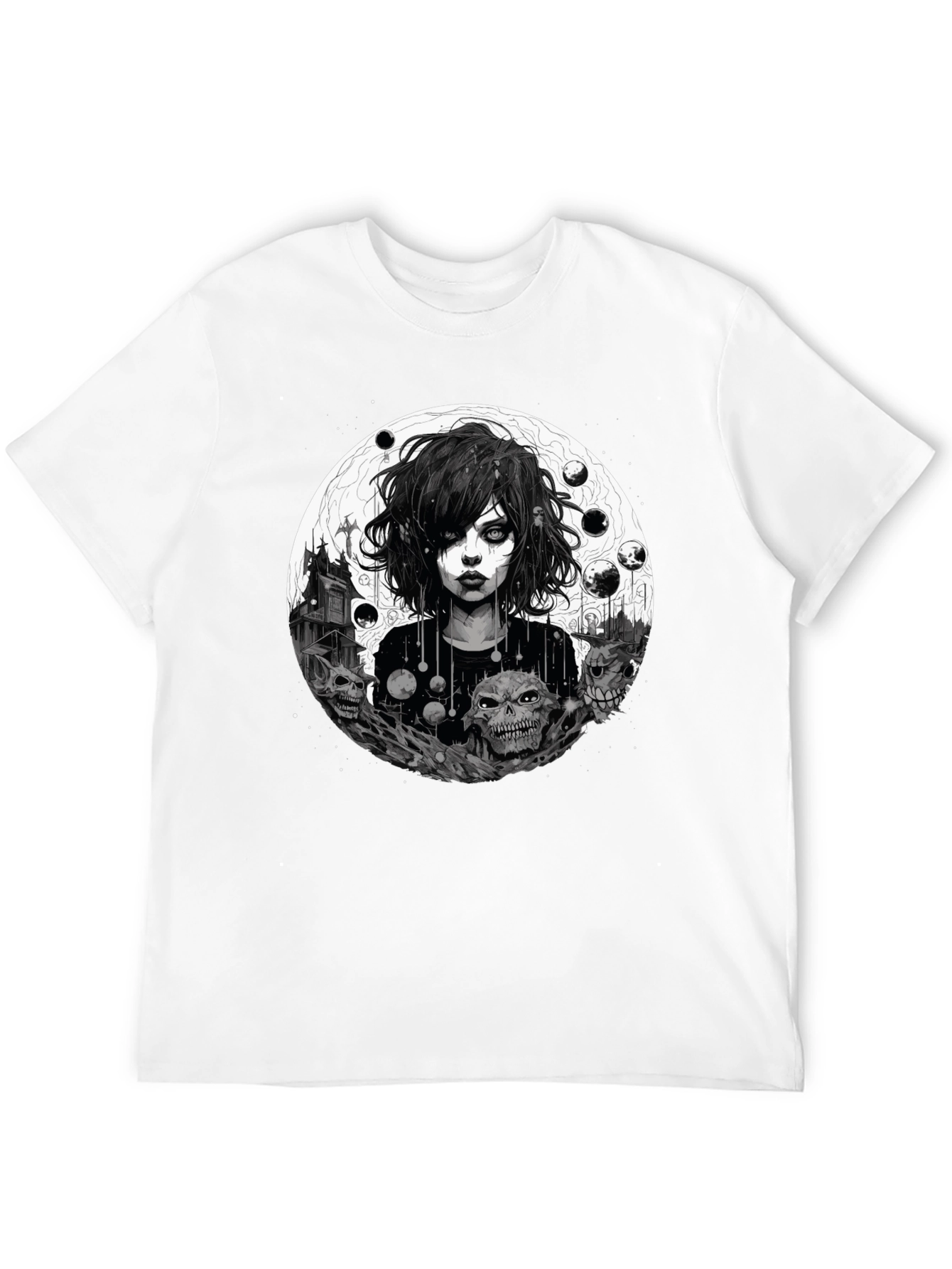 Gothic Skull Graphic Tee