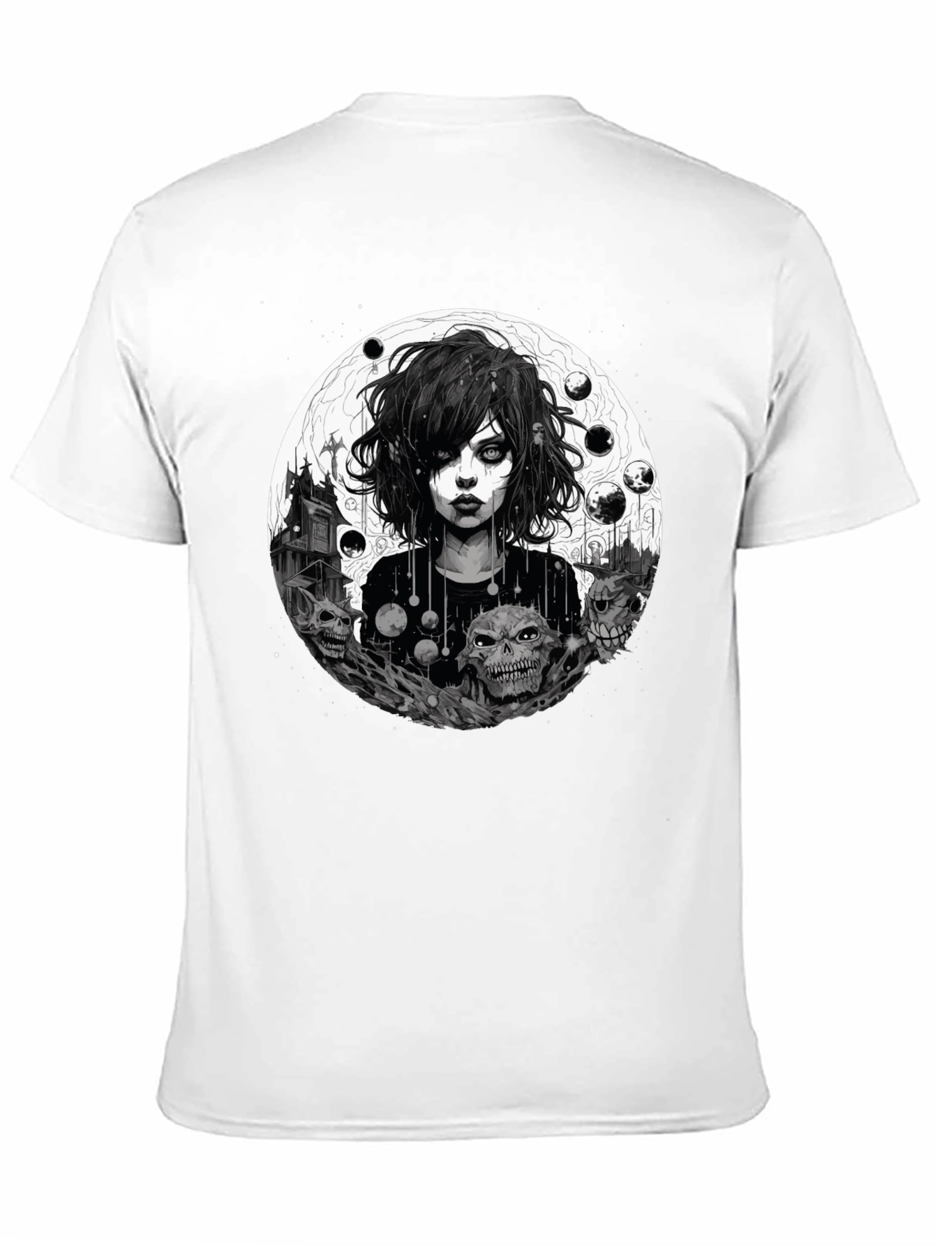 Gothic Skull Graphic Tee