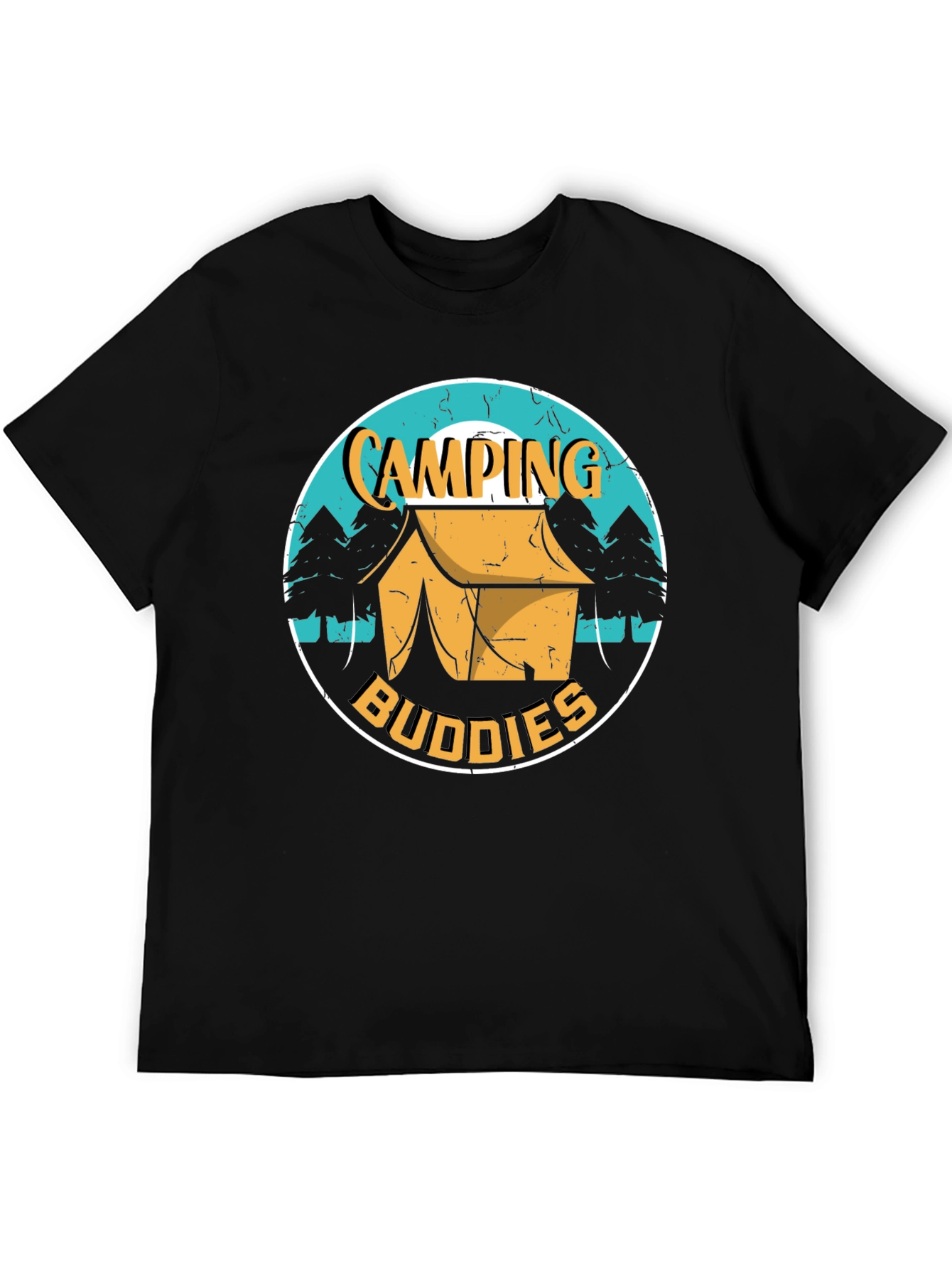 Camping Buddies Graphic Tee - Adventure Ready!