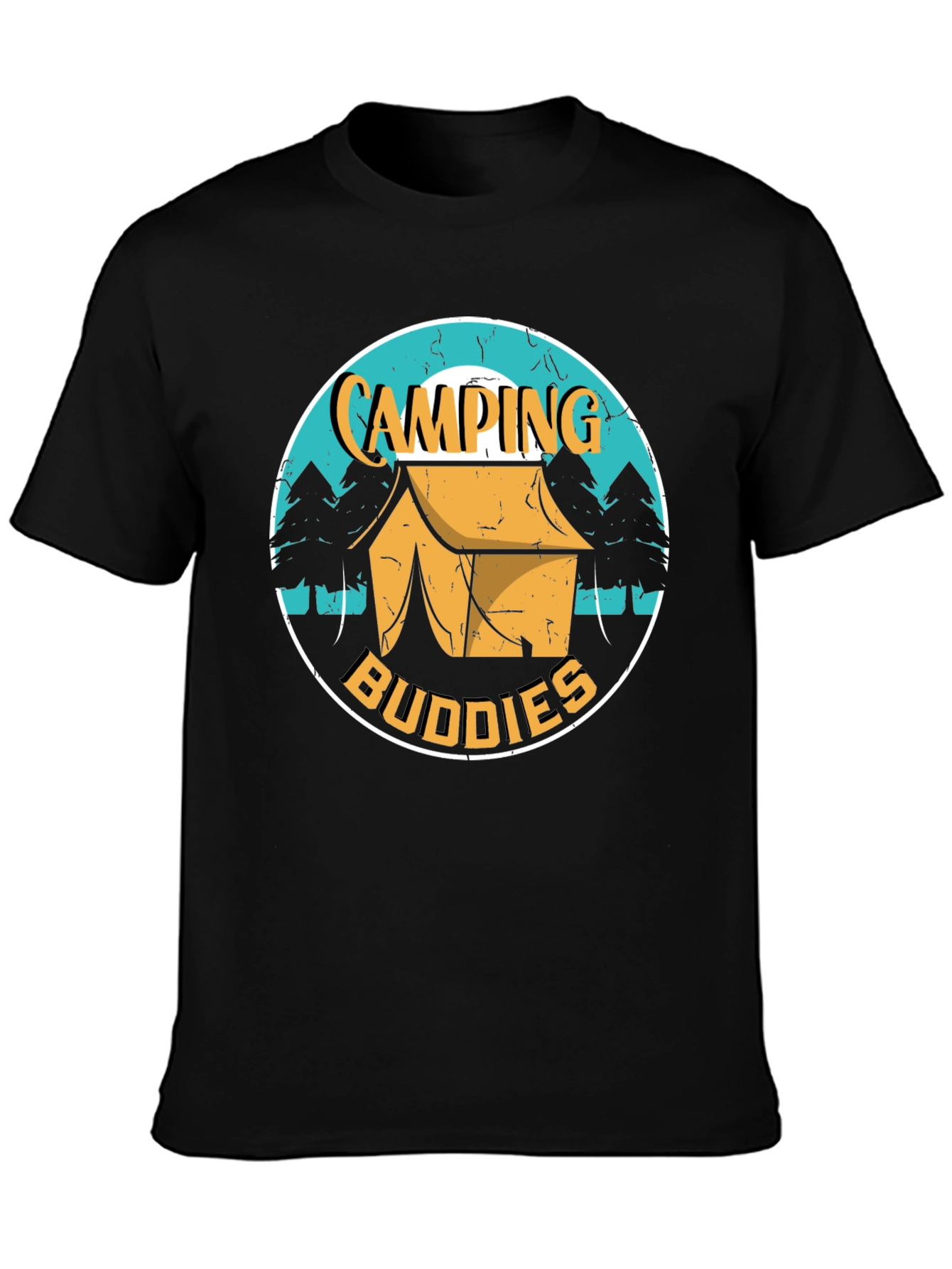 Camping Buddies Graphic Tee - Adventure Ready!