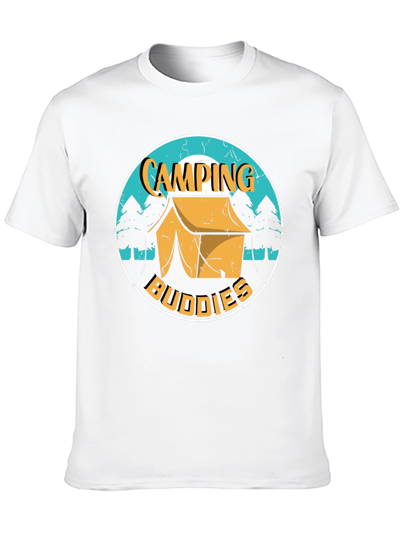 Camping Buddies Graphic Tee - Adventure Ready!