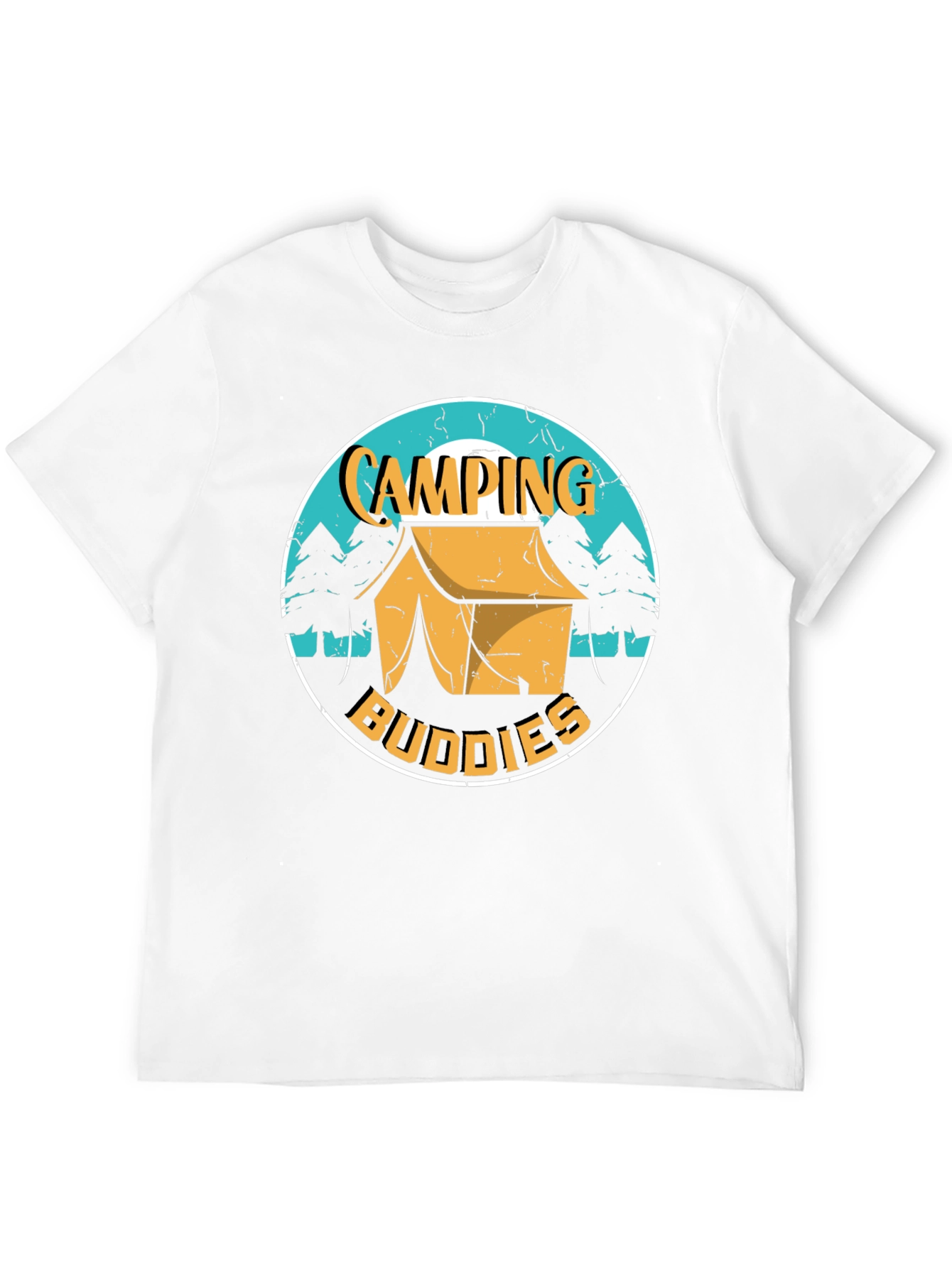 Camping Buddies Graphic Tee - Adventure Ready!