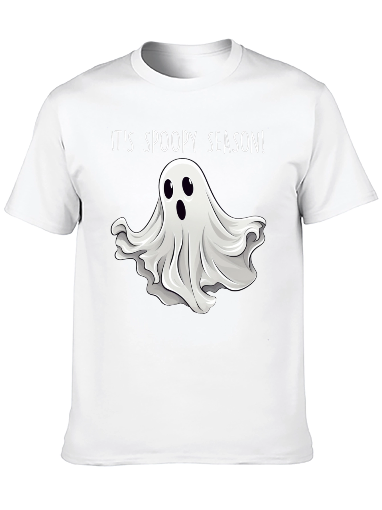 Spooky Season Ghost Graphic T-Shirt