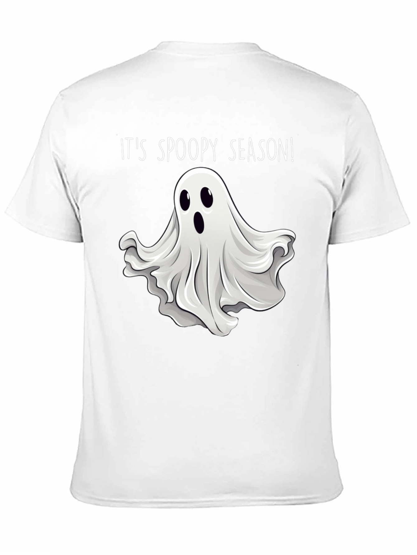 Spooky Season Ghost Graphic T-Shirt