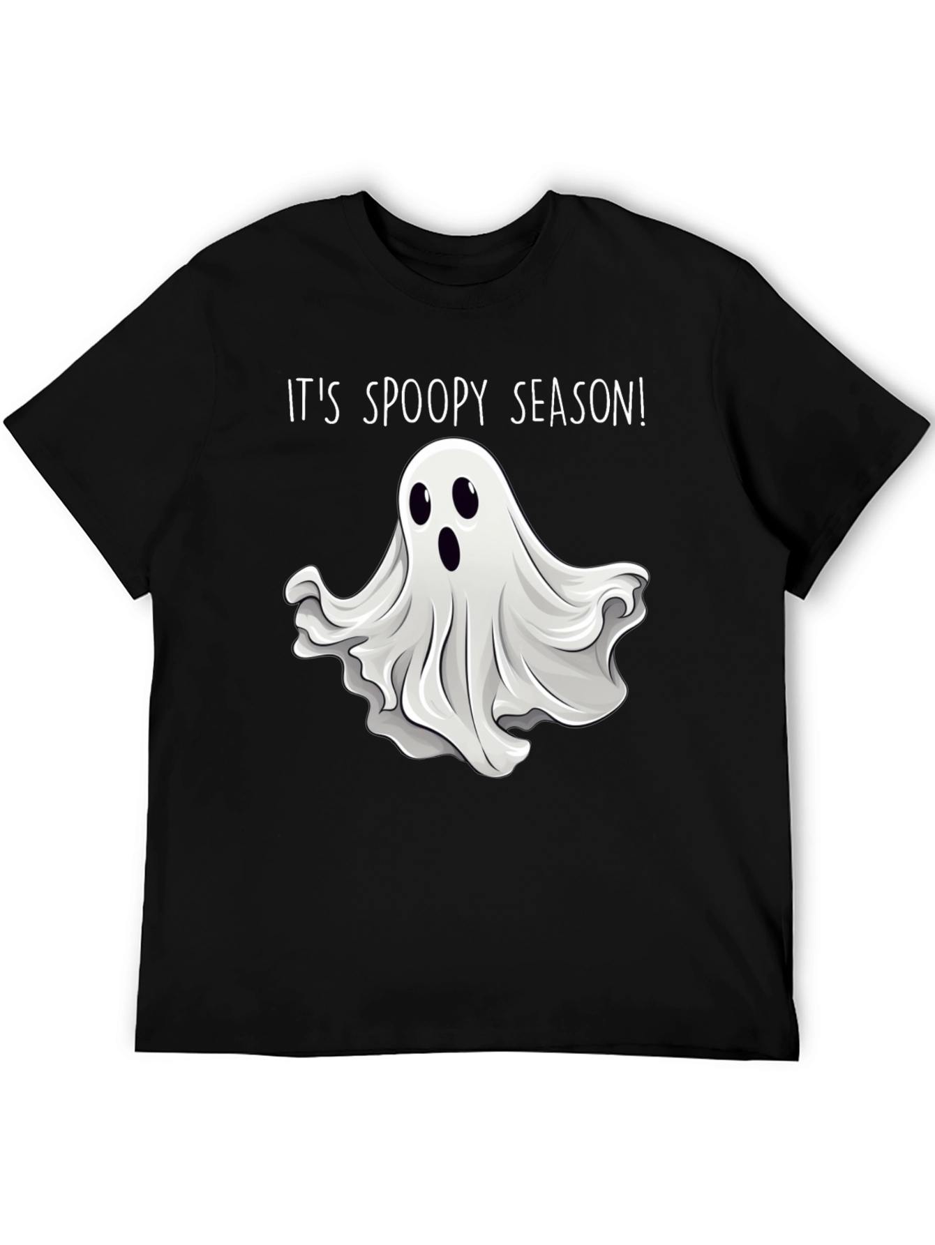 Spooky Season Ghost Graphic T-Shirt