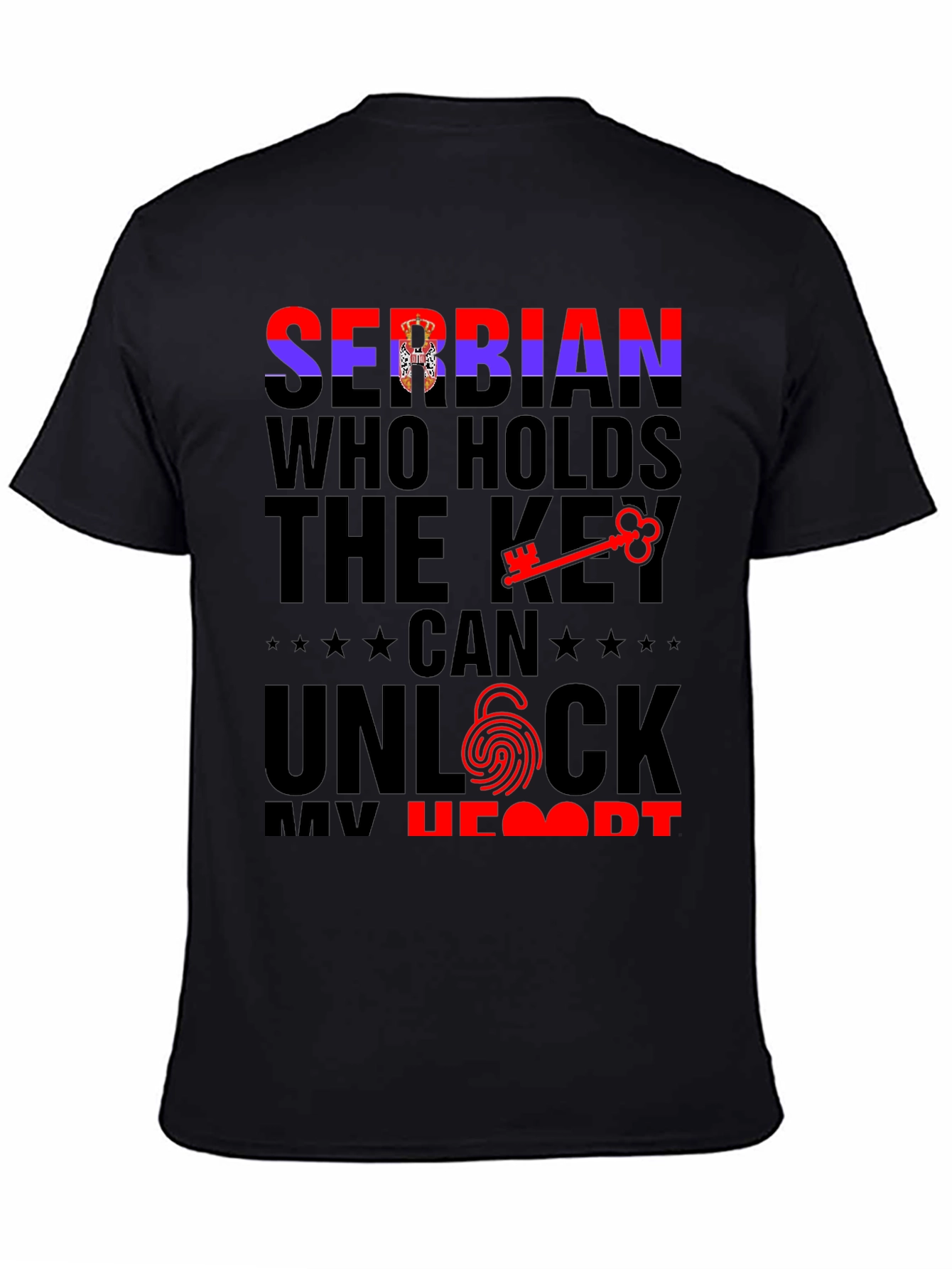 Serbian Key to My Heart T-Shirt