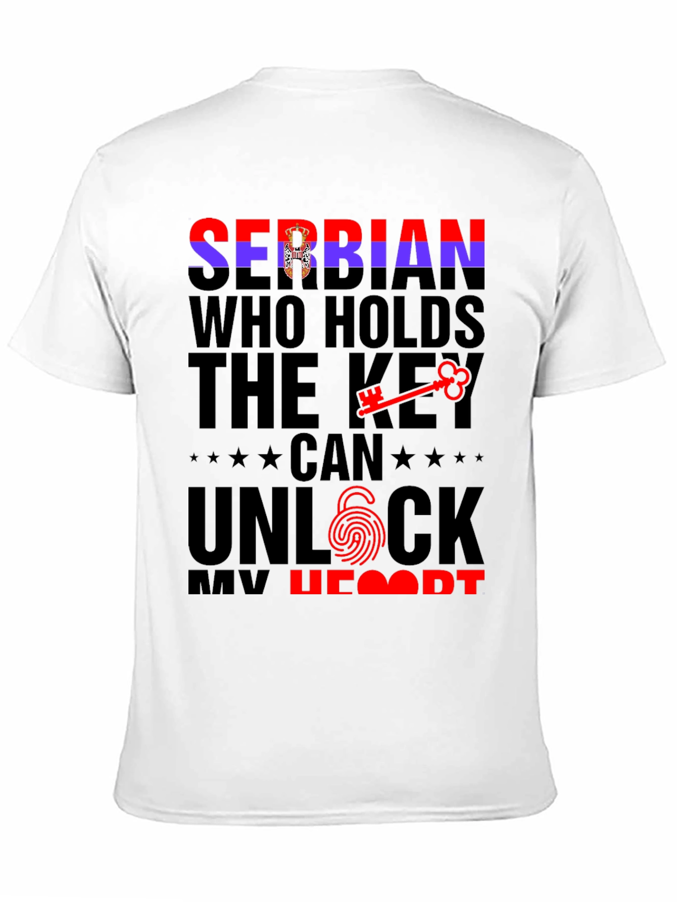 Serbian Key to My Heart T-Shirt