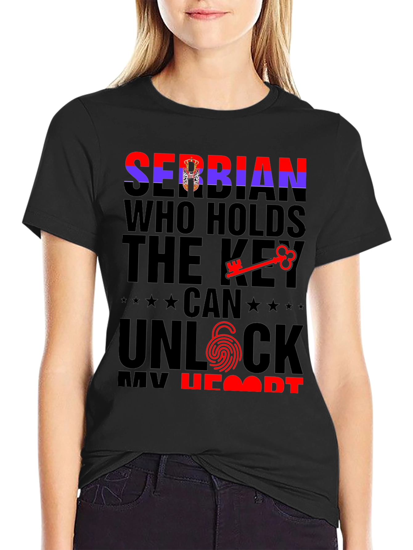 Serbian Key to My Heart T-Shirt