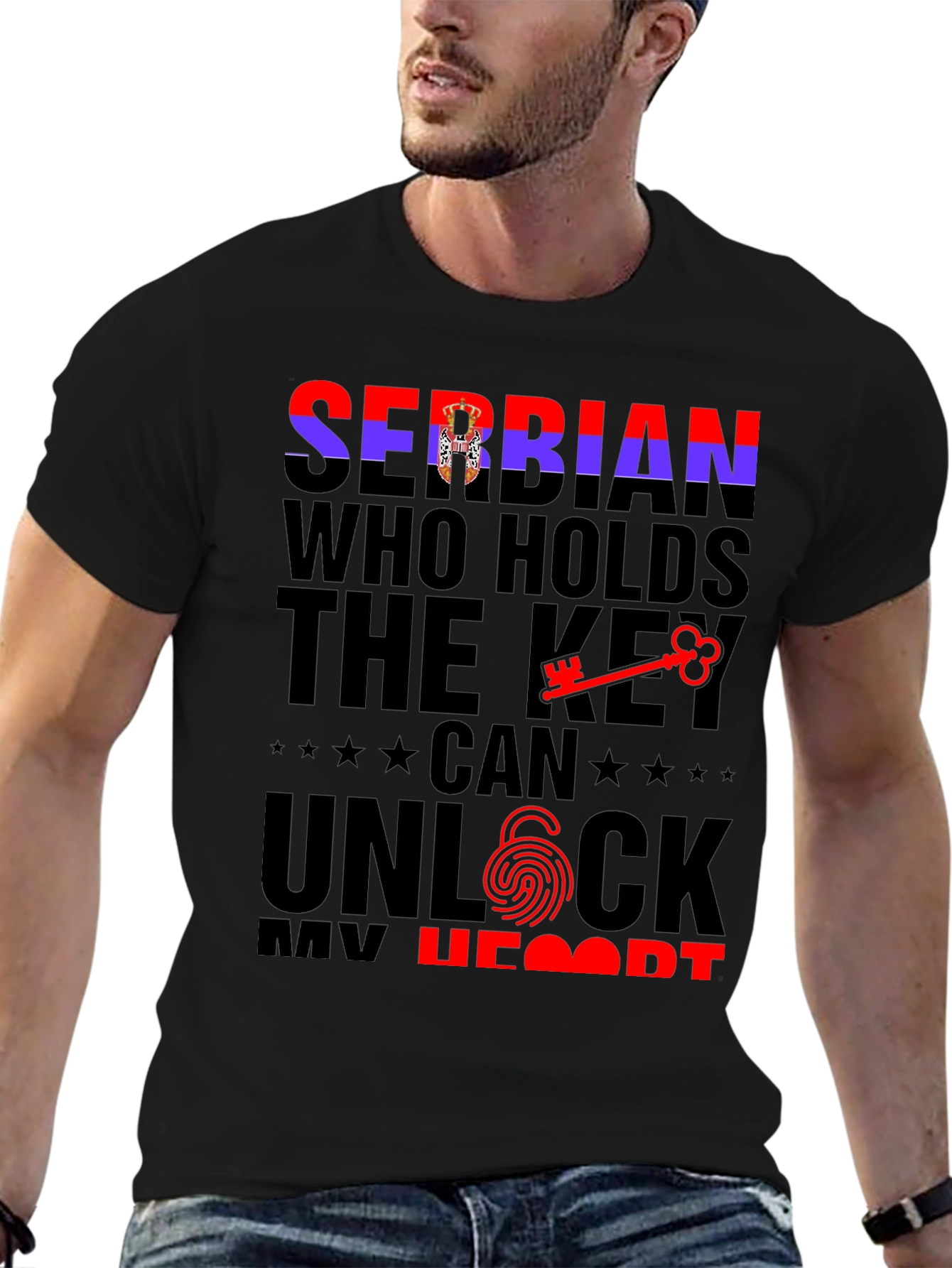 Serbian Key to My Heart T-Shirt