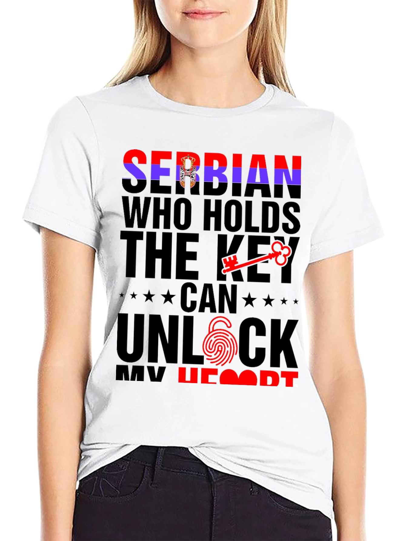 Serbian Key to My Heart T-Shirt