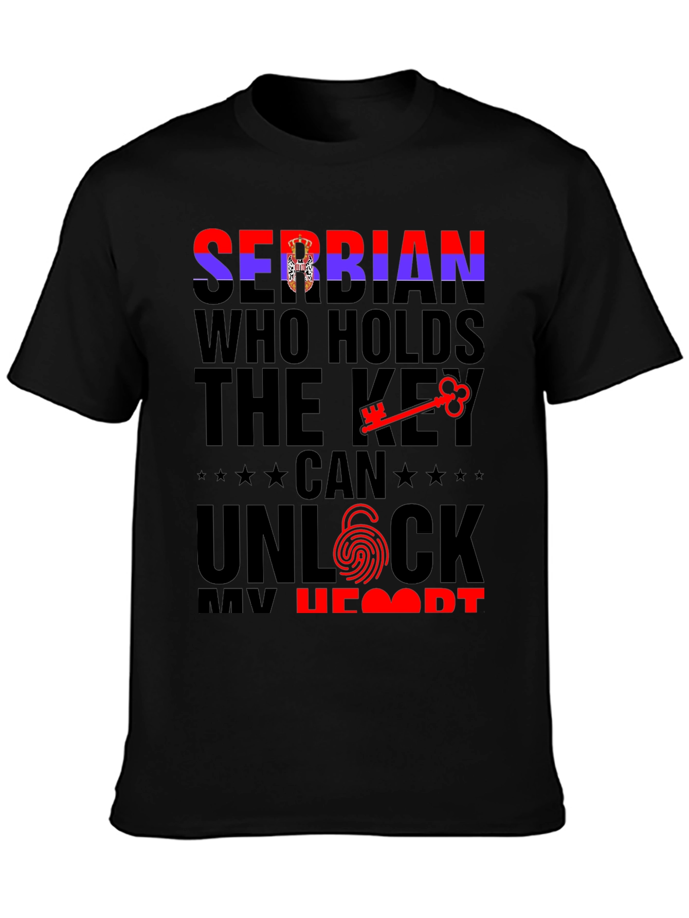 Serbian Key to My Heart T-Shirt