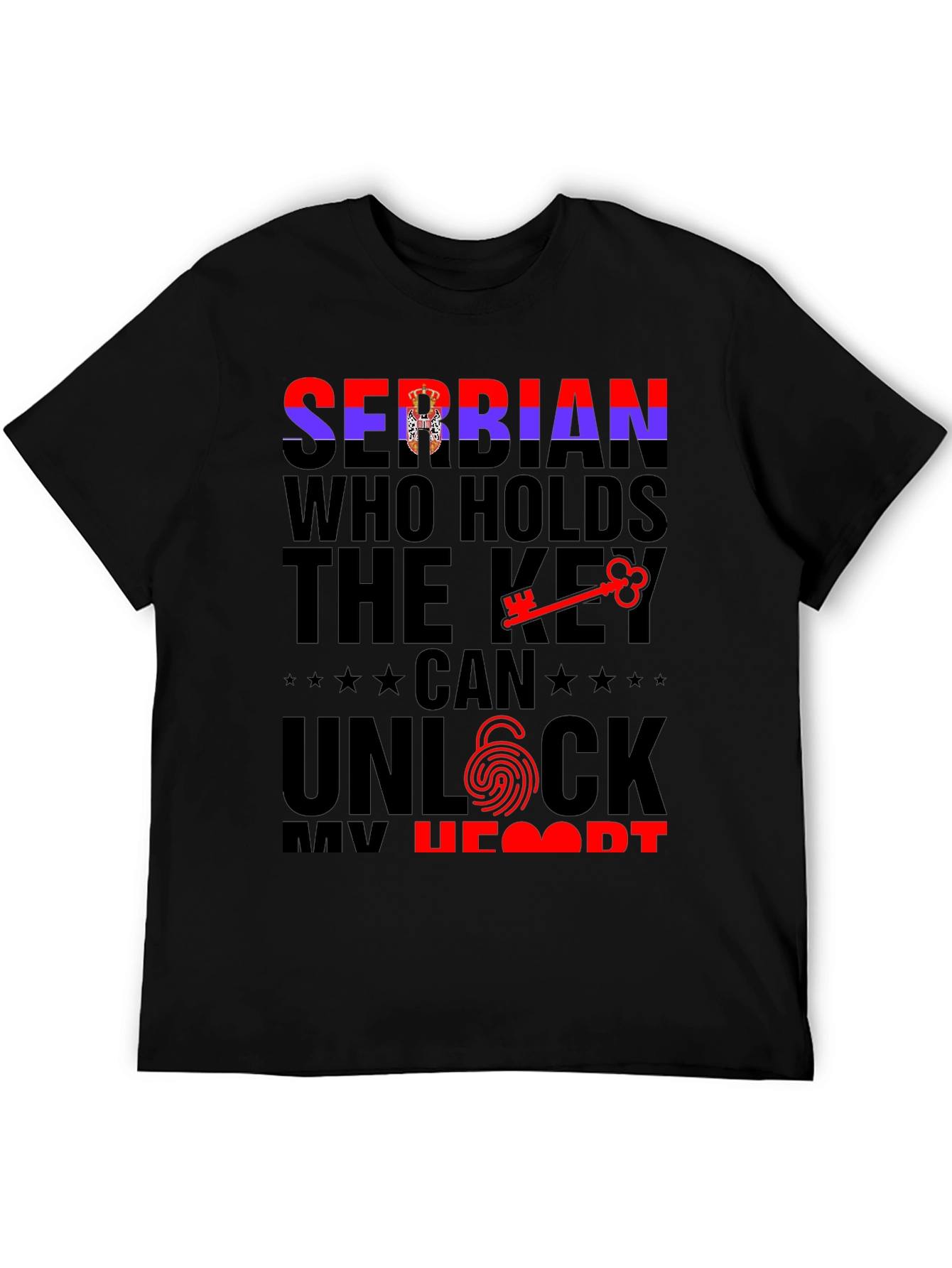 Serbian Key to My Heart T-Shirt