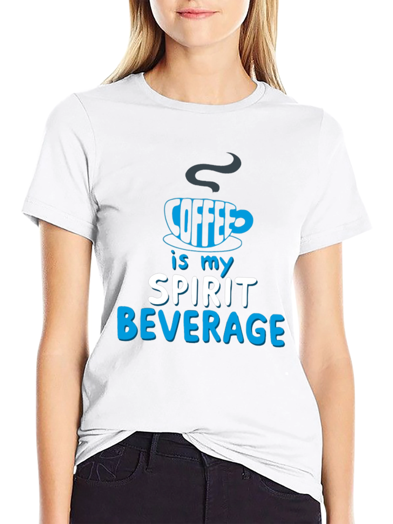Coffee is My Spirit Beverage Graphic Tee