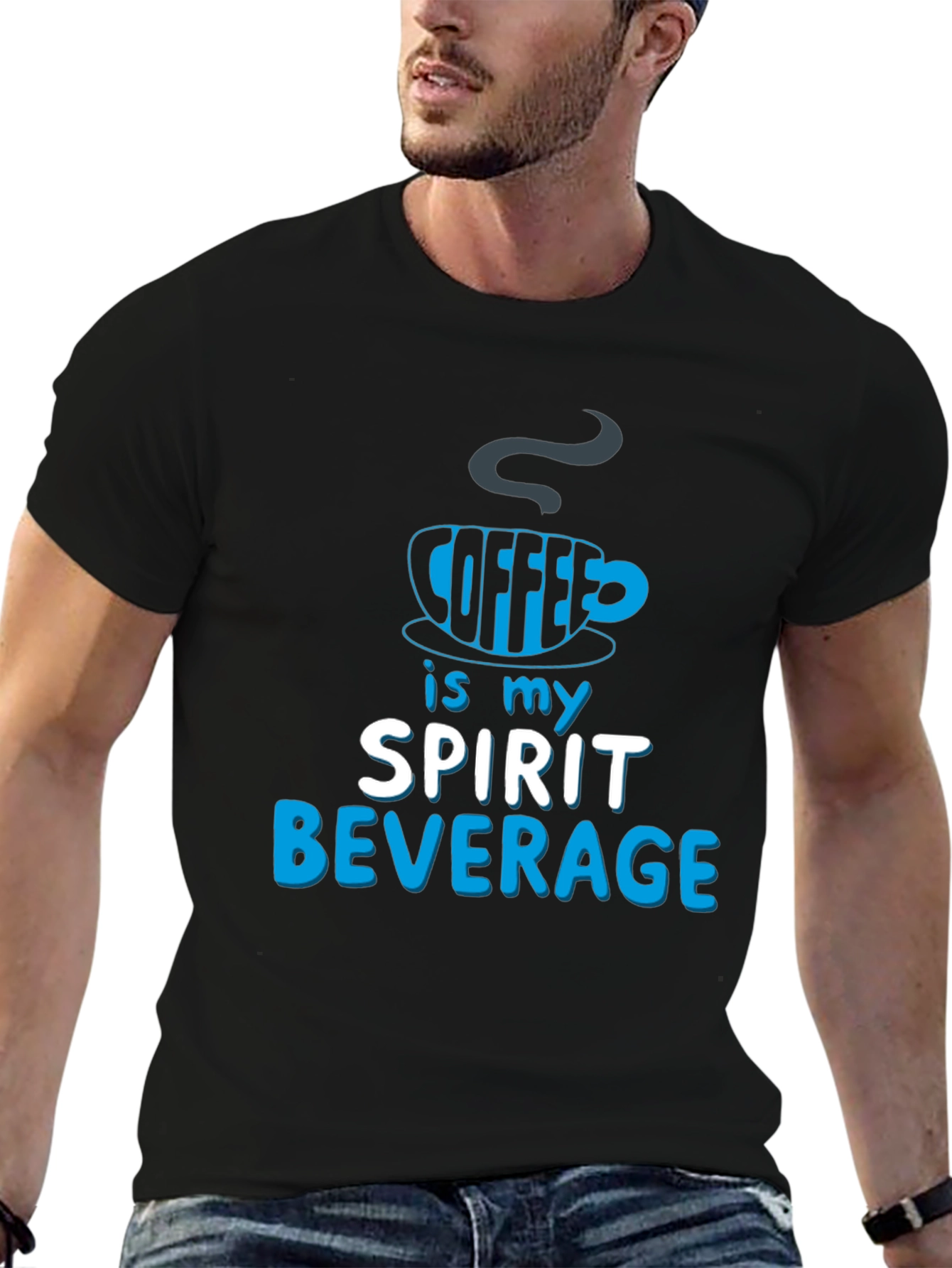 Coffee is My Spirit Beverage Graphic Tee