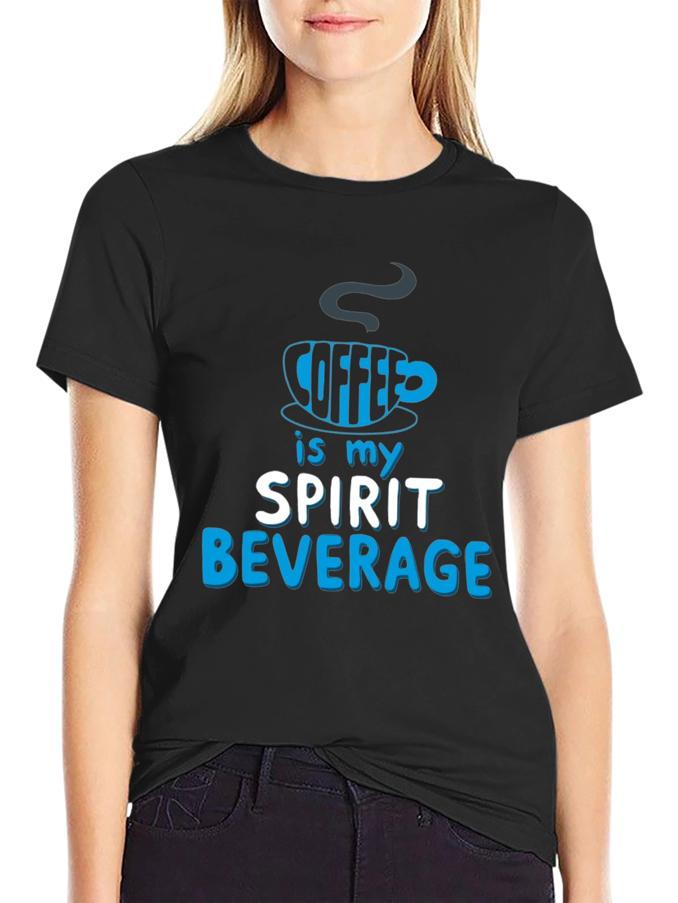 Coffee is My Spirit Beverage Graphic Tee