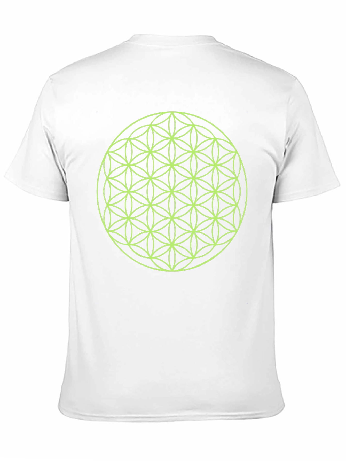 Flower of Life Graphic Tee - Black