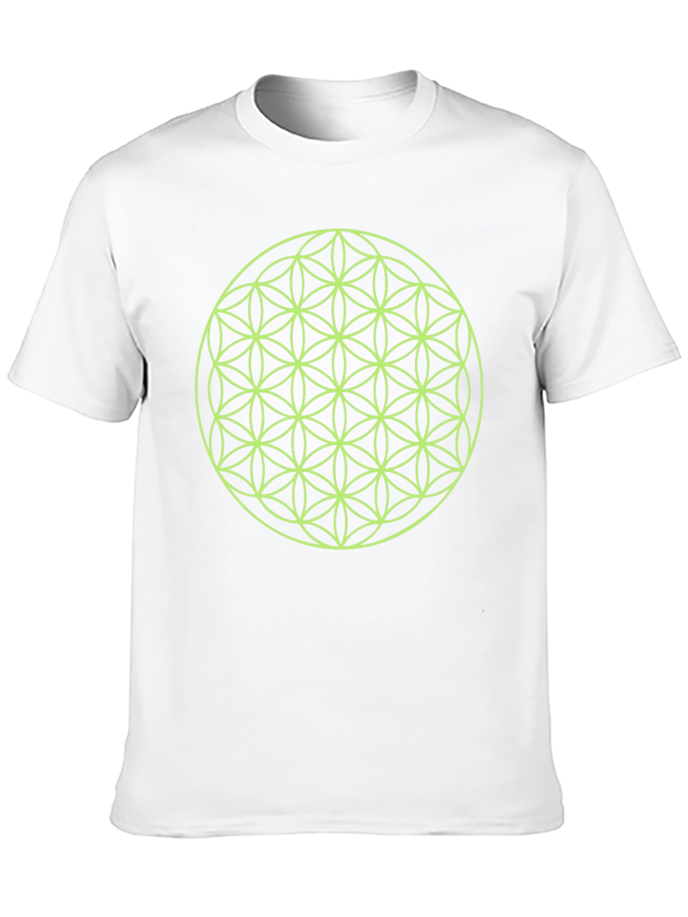 Flower of Life Graphic Tee - Black