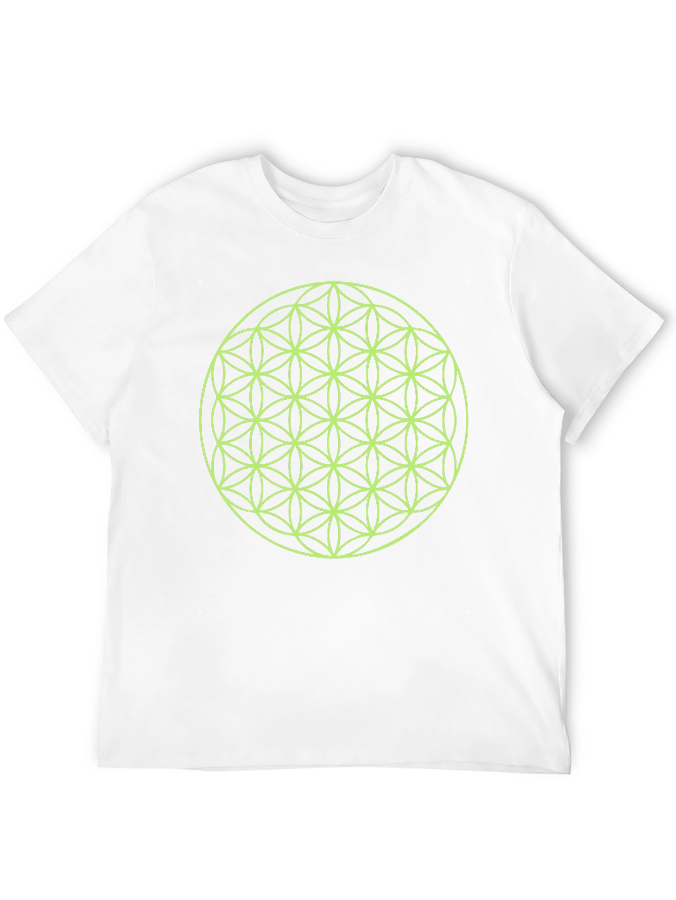 Flower of Life Graphic Tee - Black