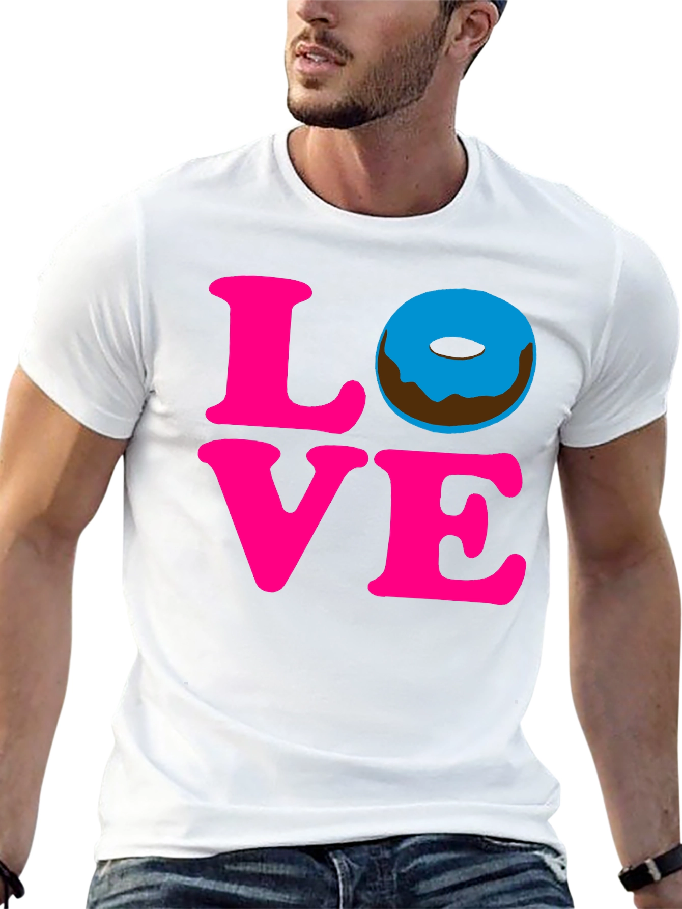 Love Donut T-Shirt - Stylish Casual Wear