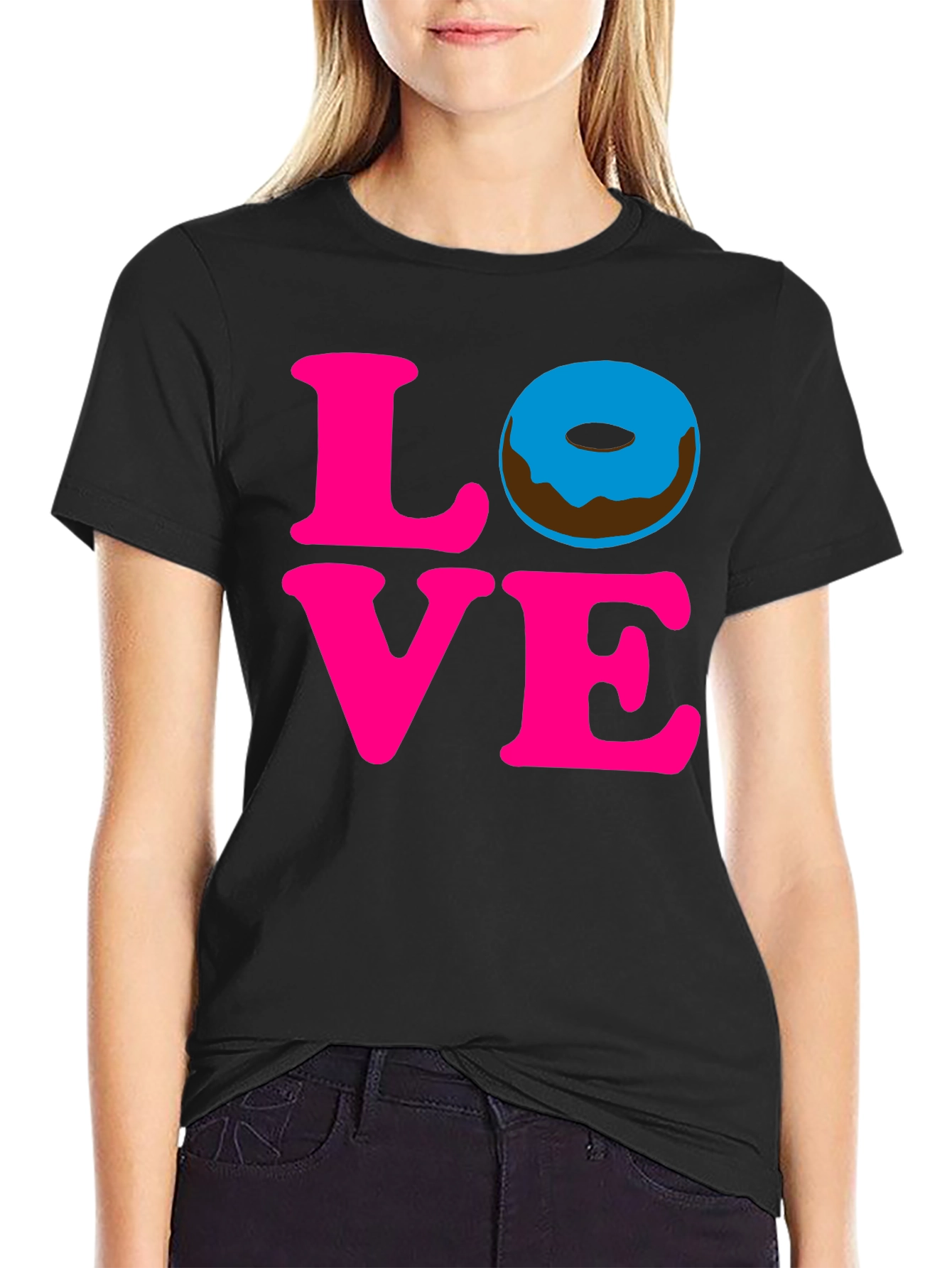 Love Donut T-Shirt - Stylish Casual Wear