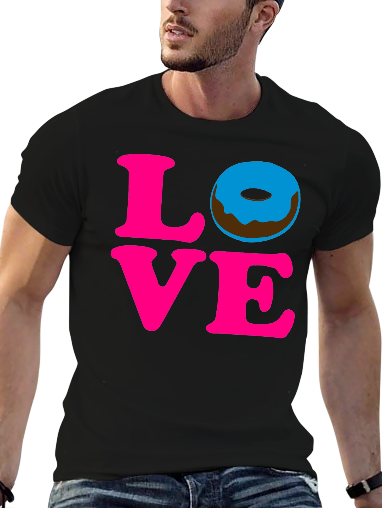 Love Donut T-Shirt - Stylish Casual Wear