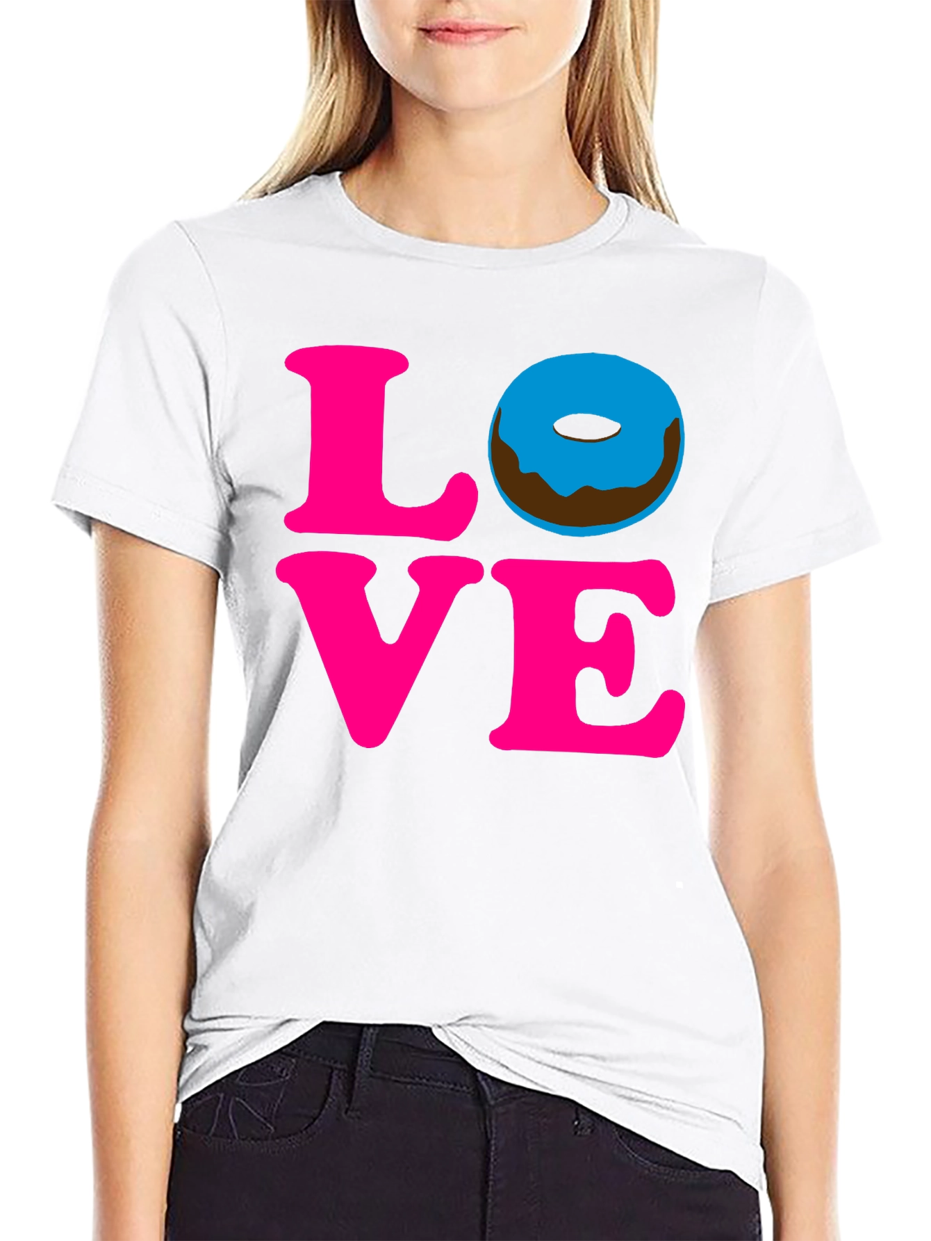 Love Donut T-Shirt - Stylish Casual Wear
