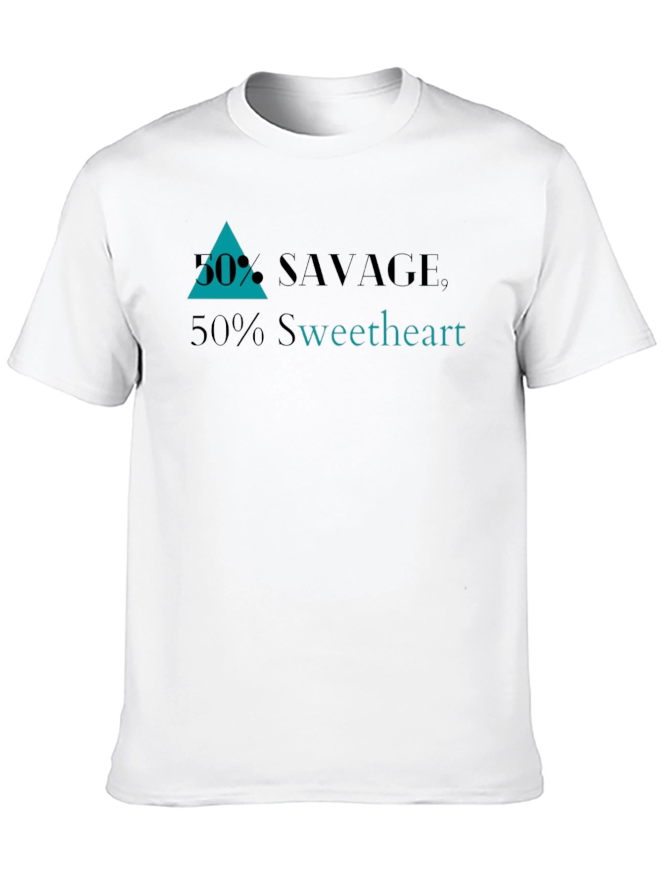 Savage Sweetheart Graphic Tee - Black