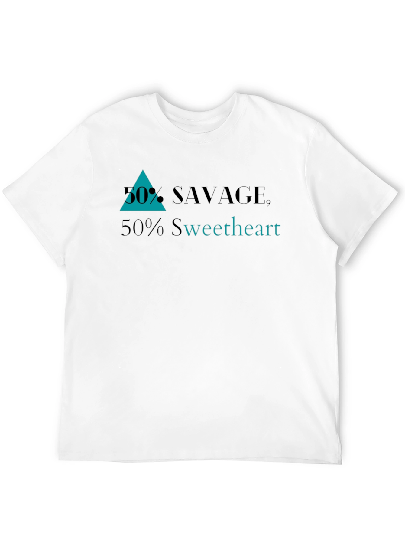 Savage Sweetheart Graphic Tee - Black