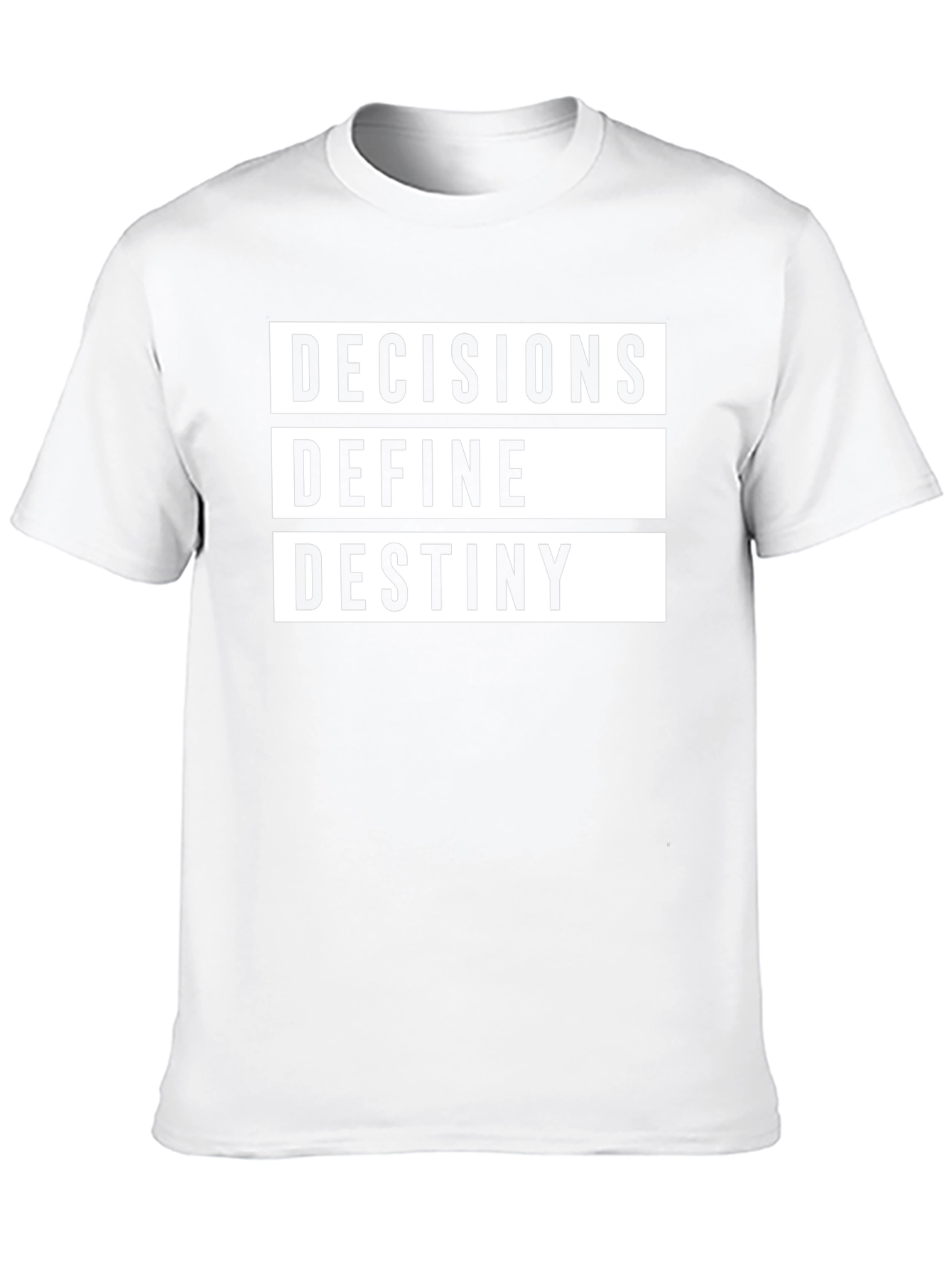 Decisions Define Destiny Graphic Tee - Black