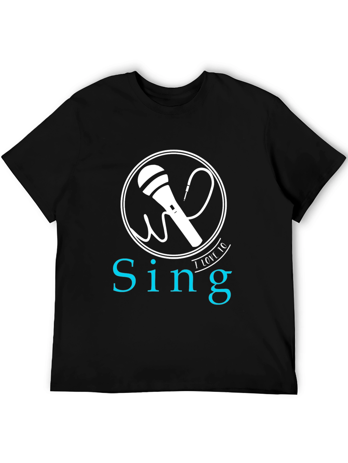 Sing T-Shirt - Microphone Graphic Tee