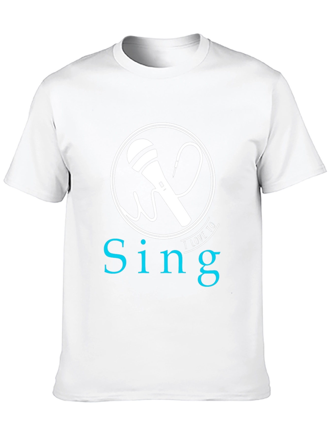 Sing T-Shirt - Microphone Graphic Tee