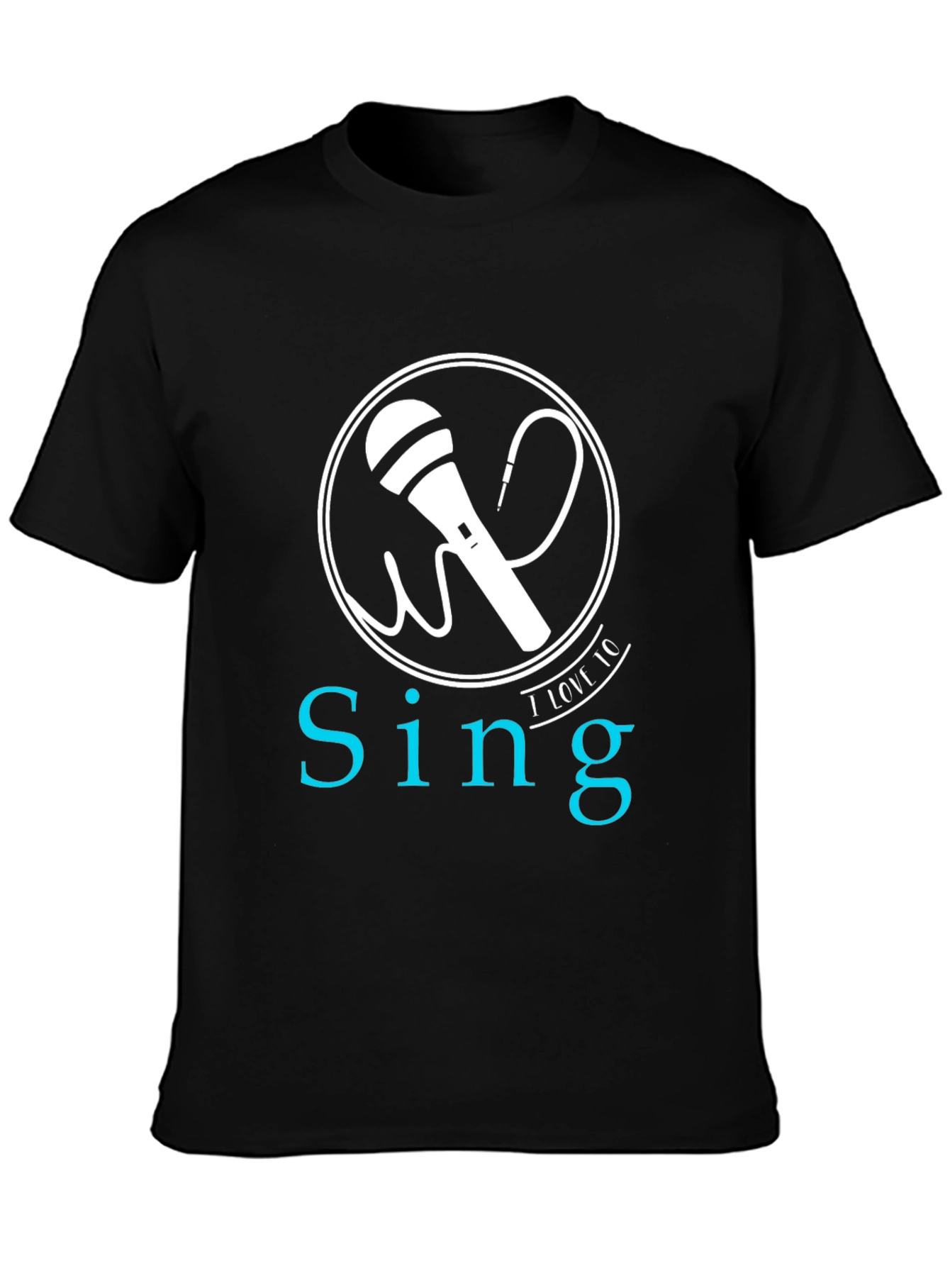 Sing T-Shirt - Microphone Graphic Tee