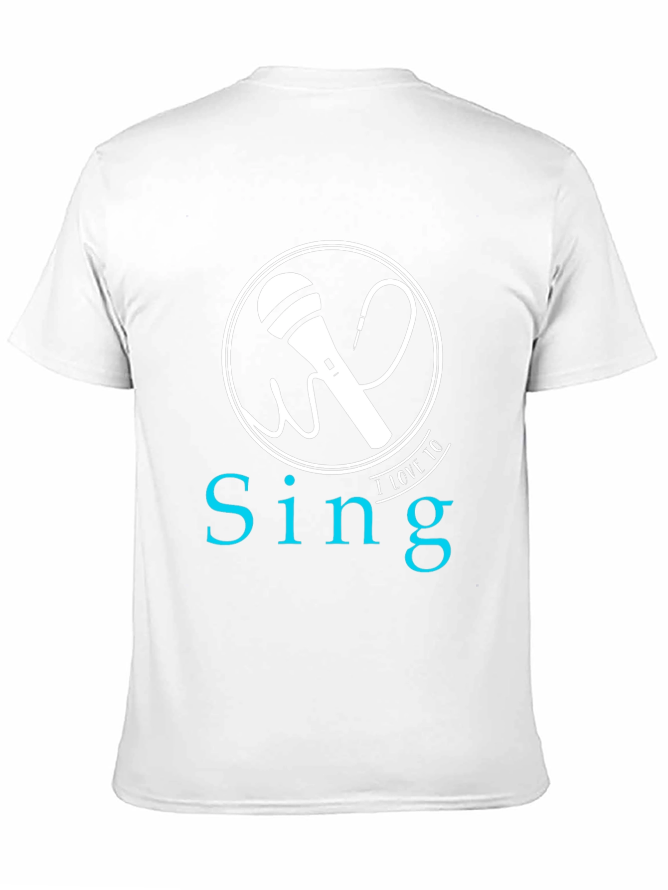 Sing T-Shirt - Microphone Graphic Tee