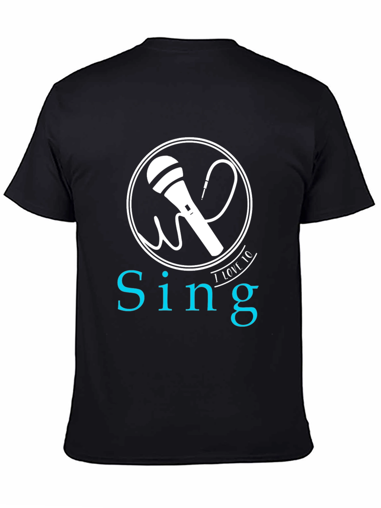 Sing T-Shirt - Microphone Graphic Tee