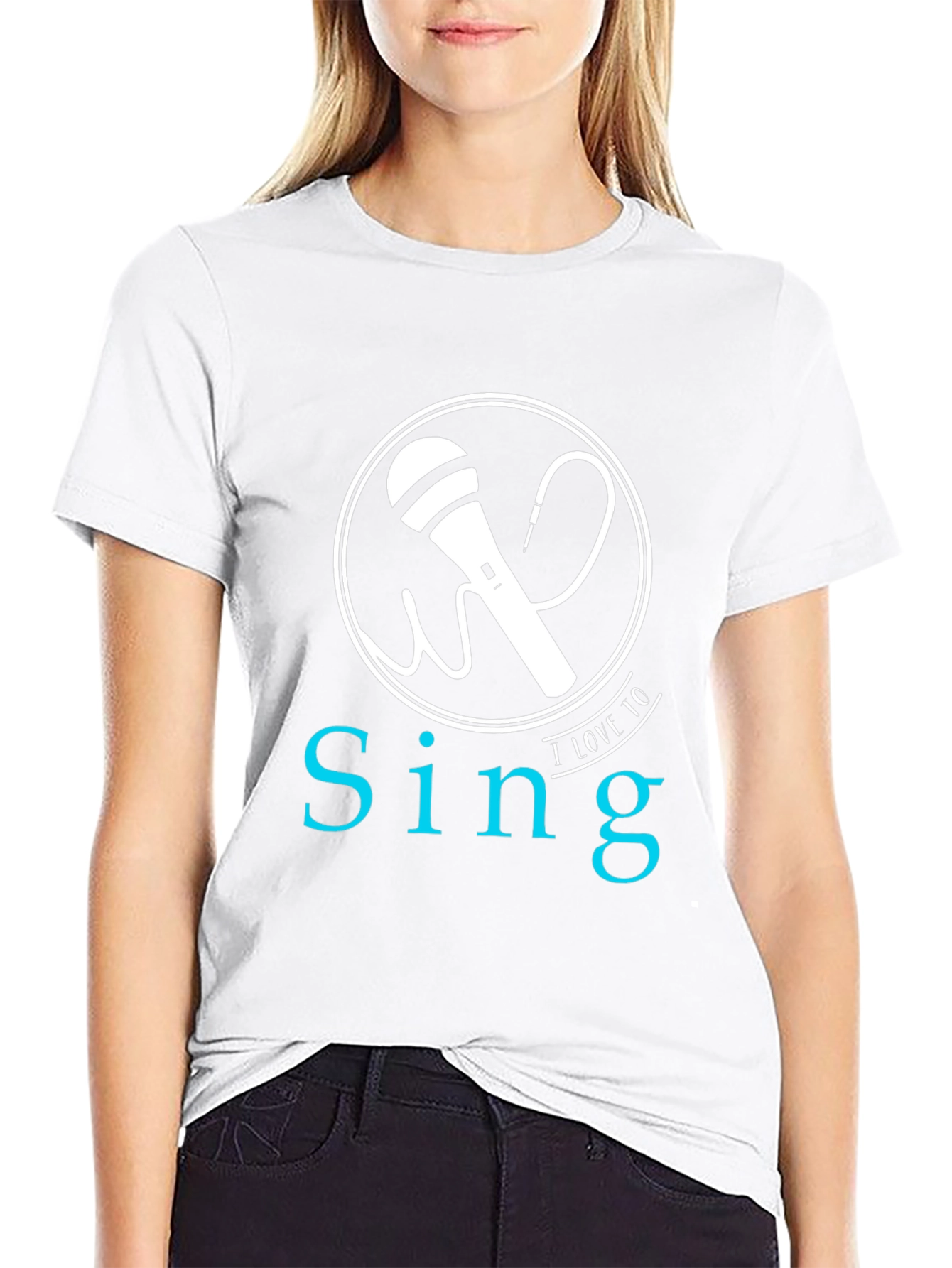 Sing T-Shirt - Microphone Graphic Tee