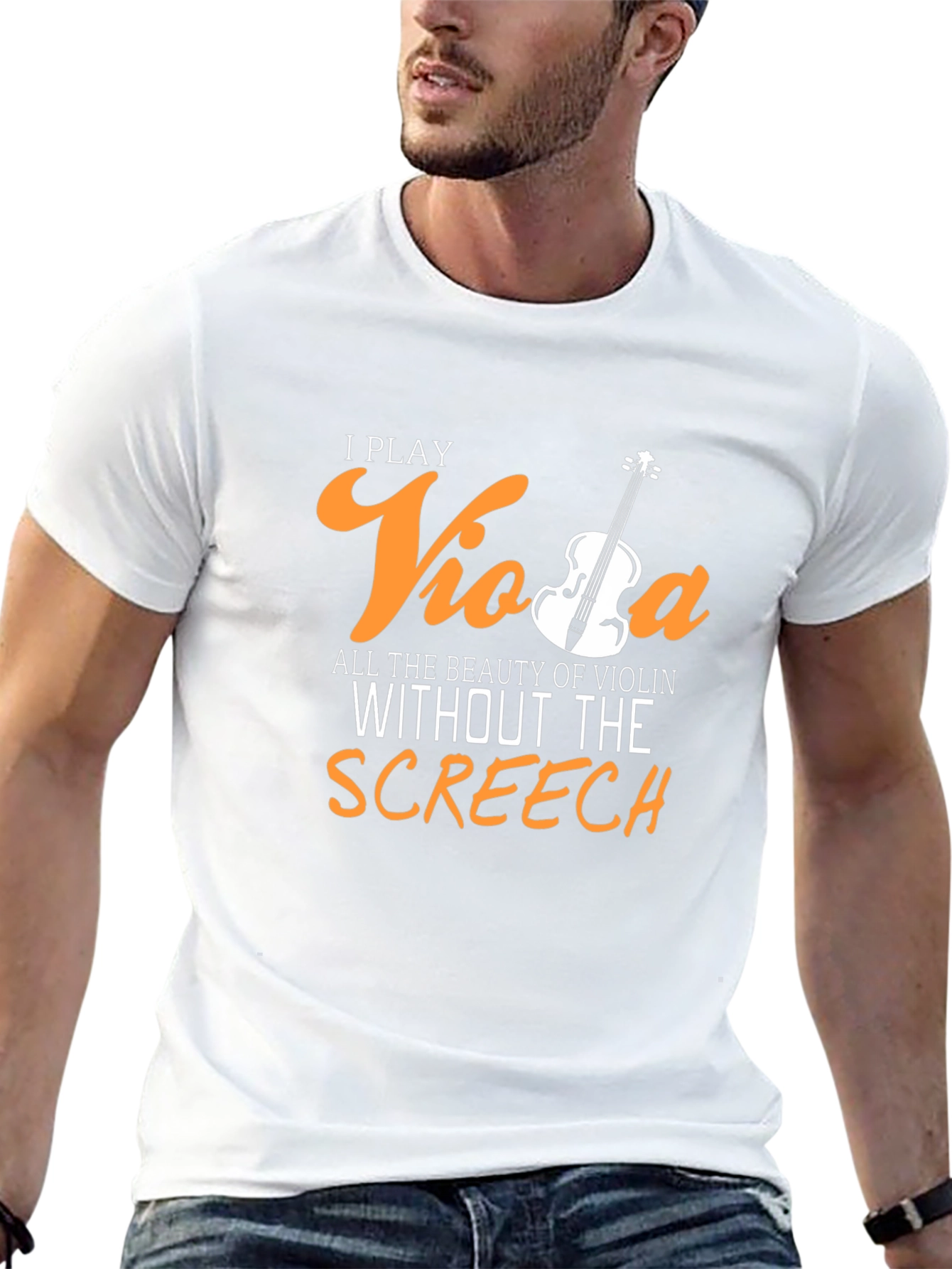 I Play Viola T-Shirt - Funny Musician Tee