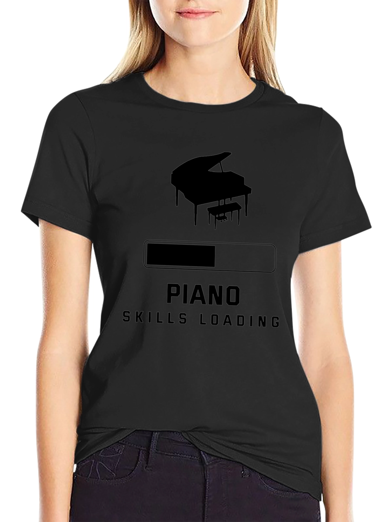 Piano Skills Loading T-Shirt - Musician Tee