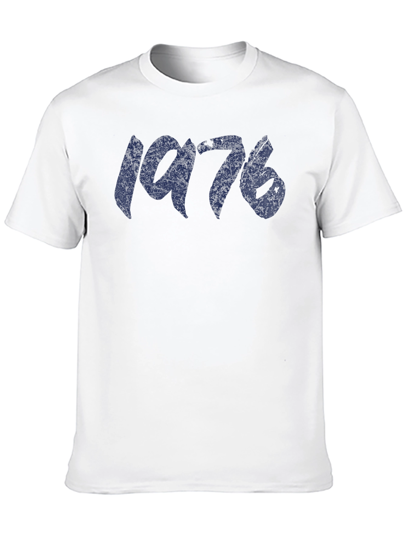 1976 Graphic Tee - Black Cotton T-Shirt