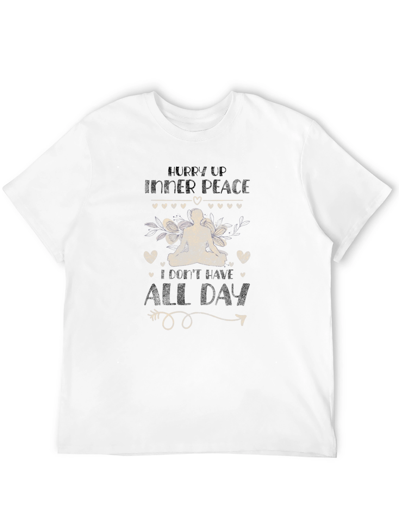 Hurry Up Inner Peace Graphic T-Shirt