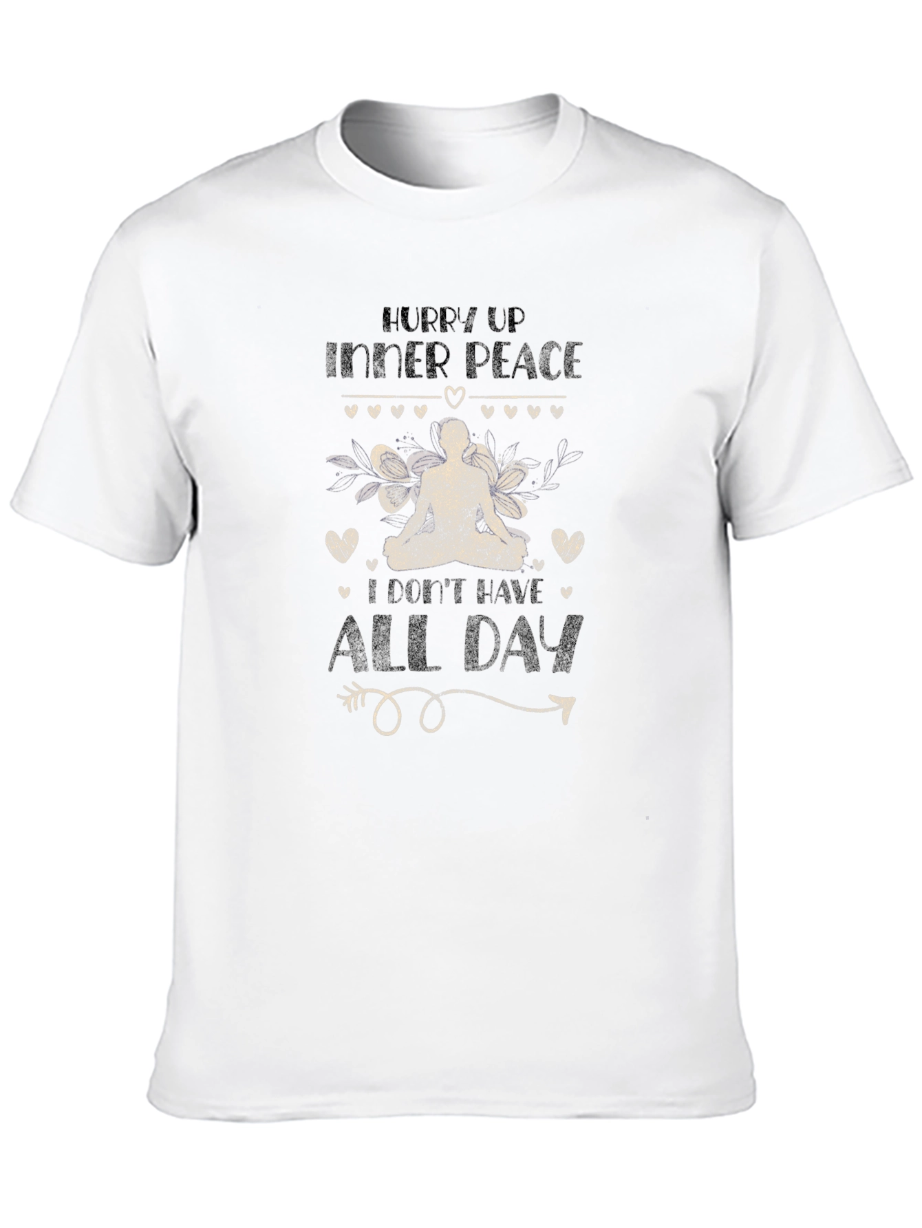 Hurry Up Inner Peace Graphic T-Shirt