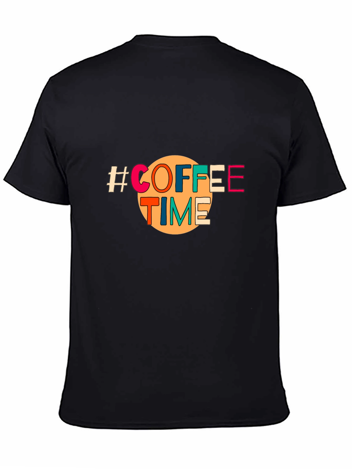 Coffee Time Graphic Tee - Unisex Black T-Shirt